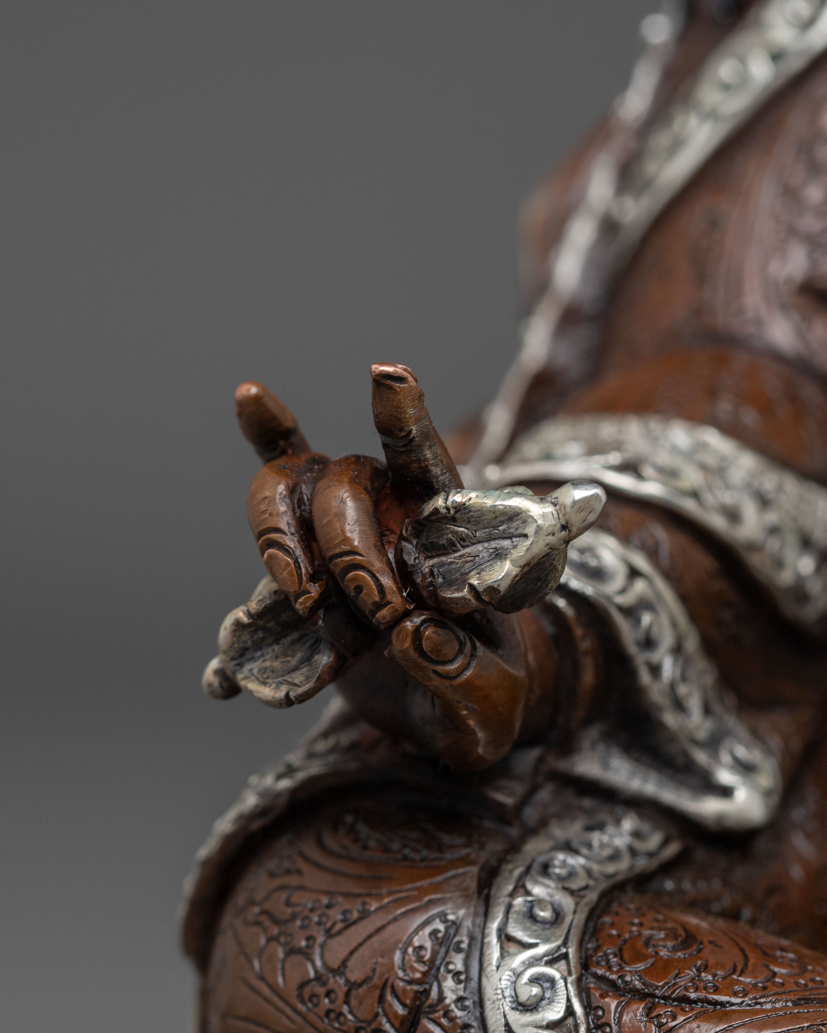 Handmade Statue of Guru Padmasambhava | Precious Guru of Vajrayana