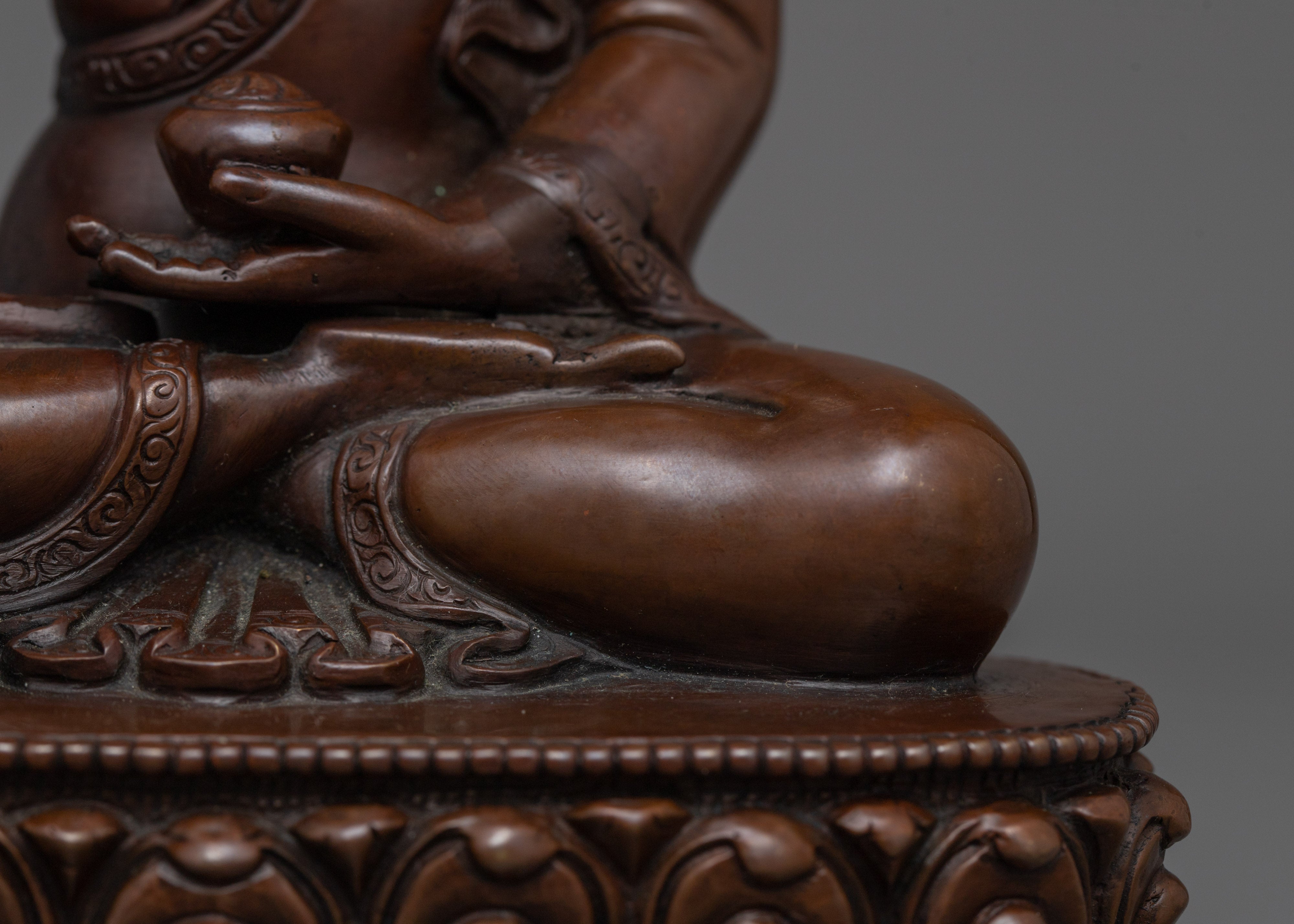 Enlightened Shakyamuni Buddha Buddhist Decor | Handcarved Buddha Art
