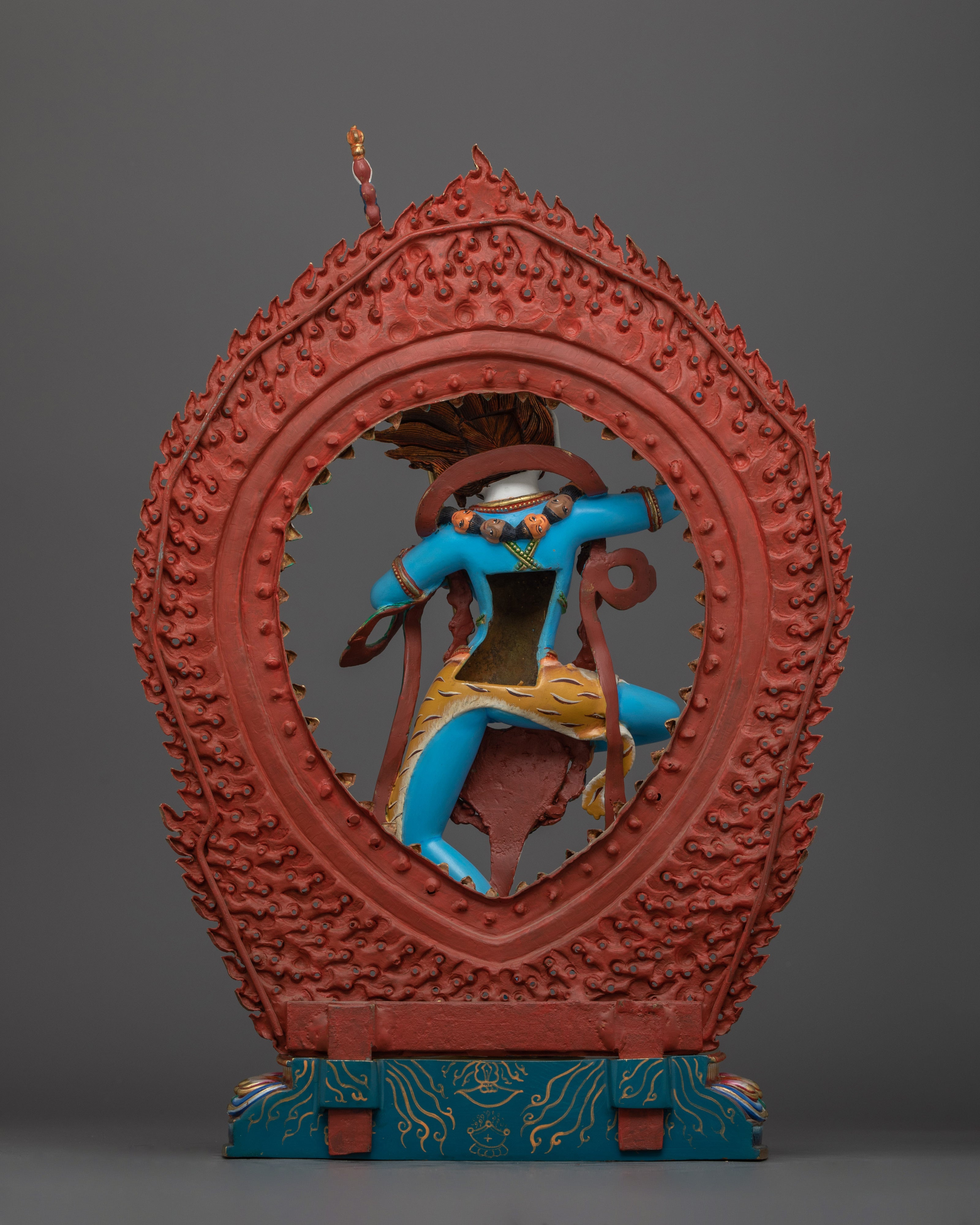 Religious Singhamukha Yogini Lion Faced Dakini Statue | Pure Land Dakini