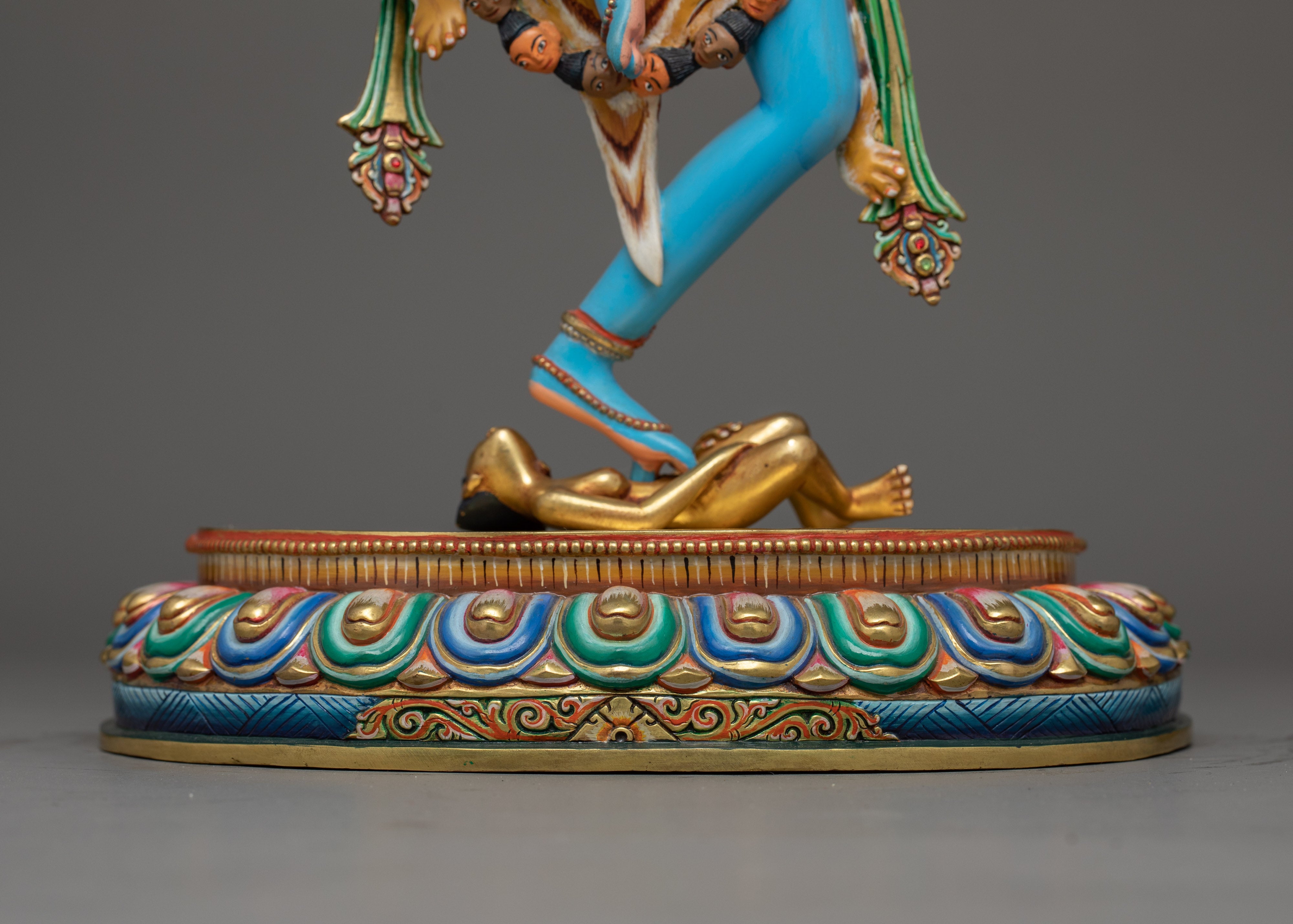 Religious Singhamukha Yogini Lion Faced Dakini Statue | Pure Land Dakini