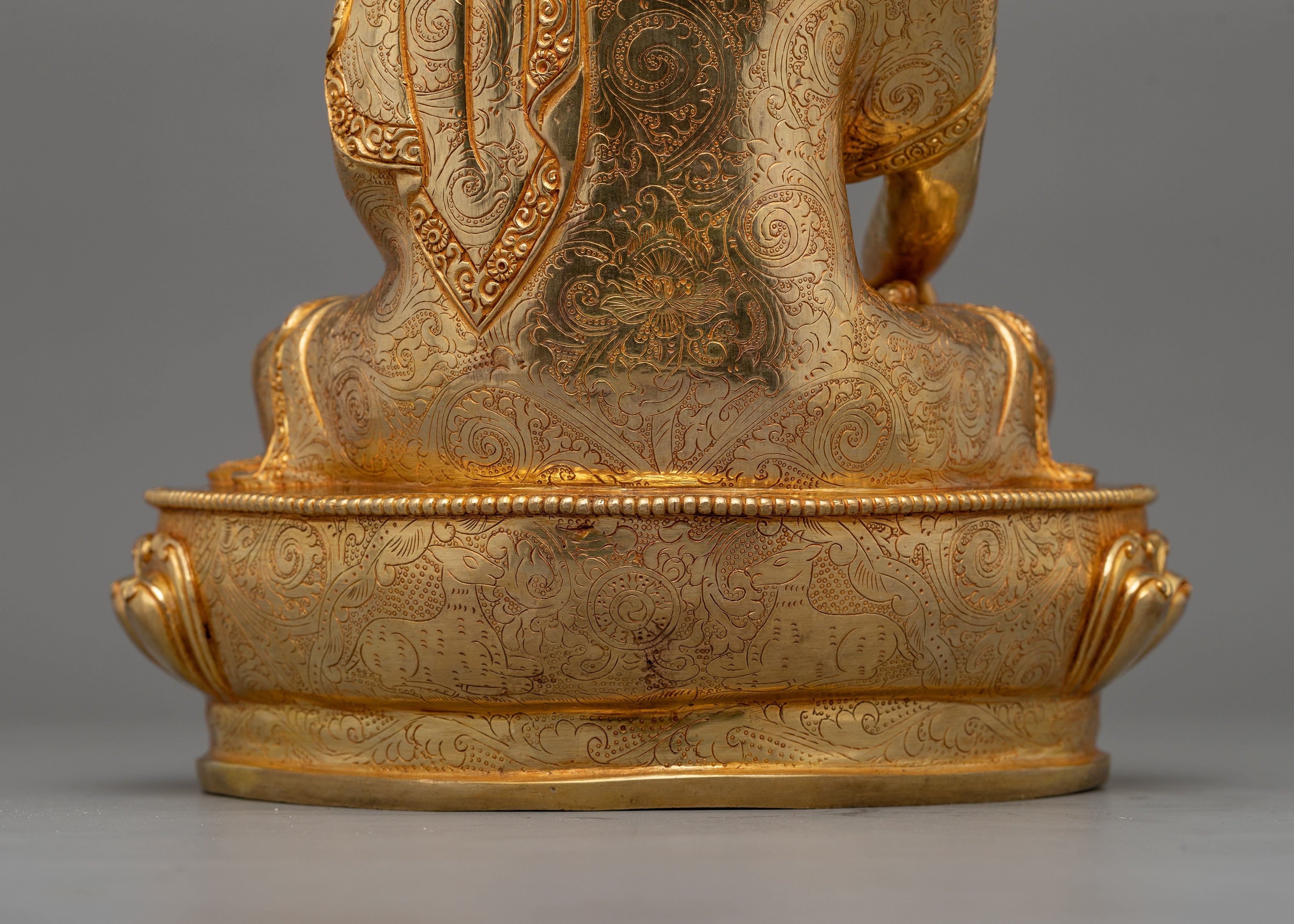 34cm Shakyamuni Enlightened Buddha Sculpture | The Embodiment of Awakening