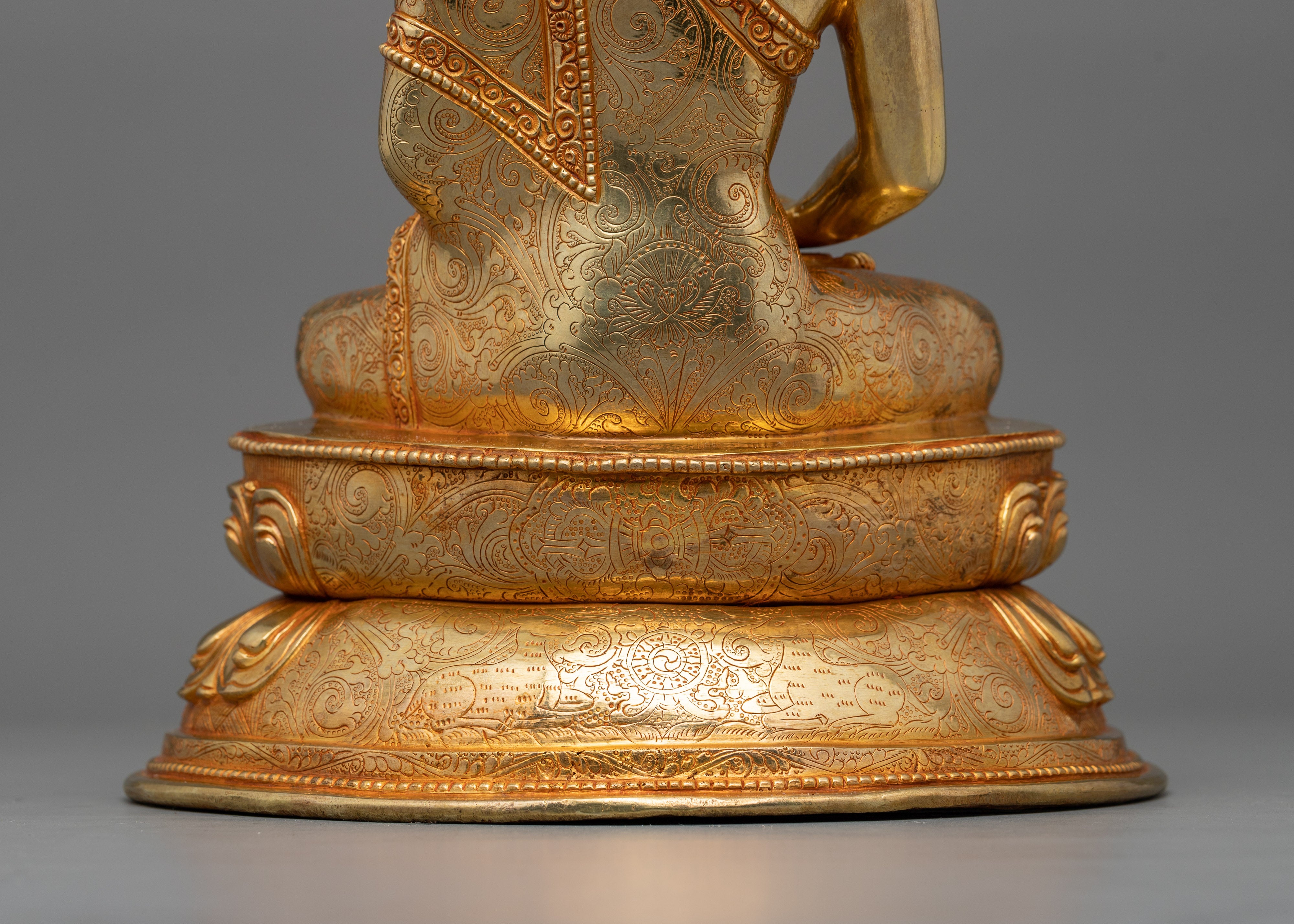 Amitabha Diamond Realm Buddha Figure | Meditative Pure Land Icon