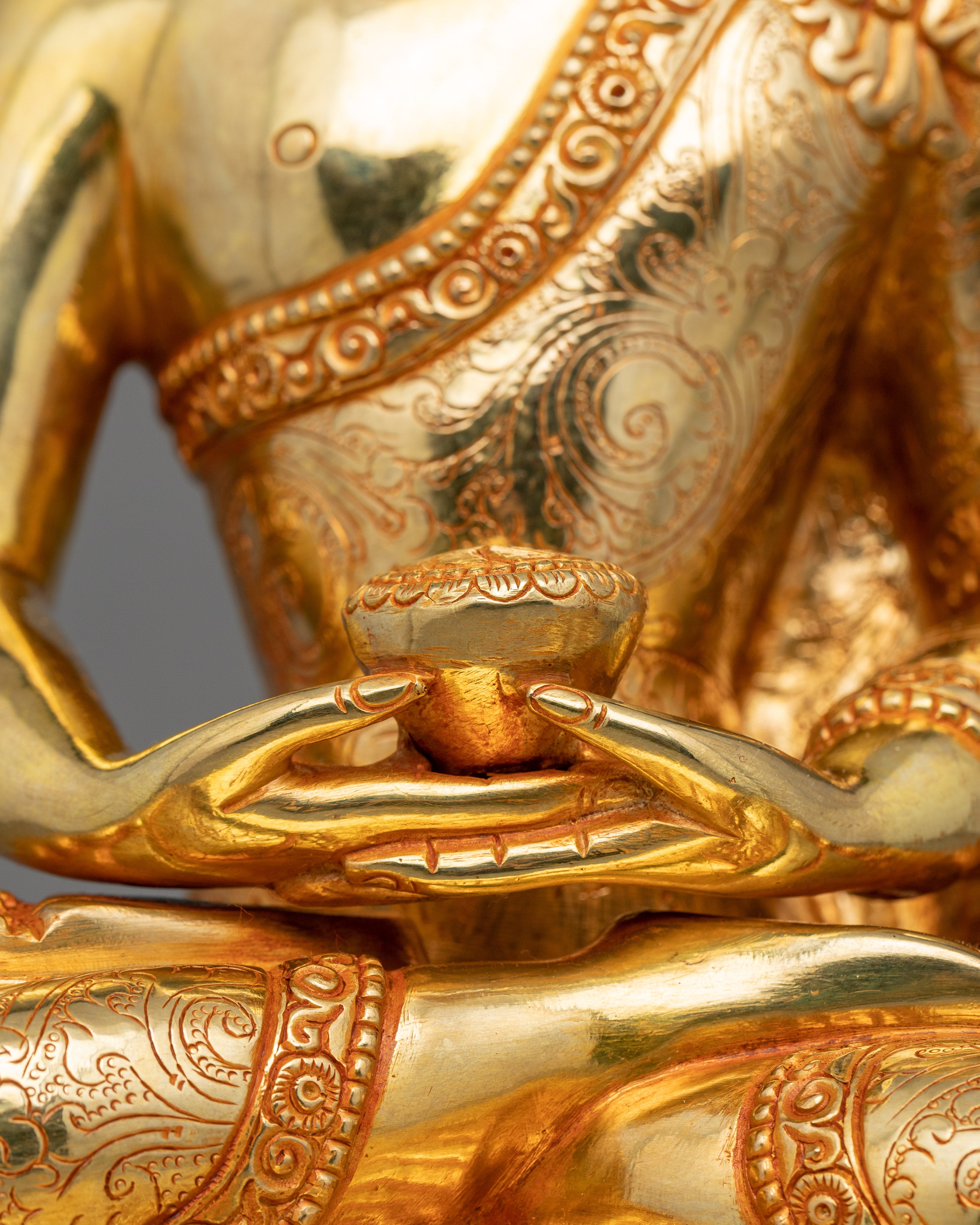Amitabha Diamond Realm Buddha Figure | Meditative Pure Land Icon