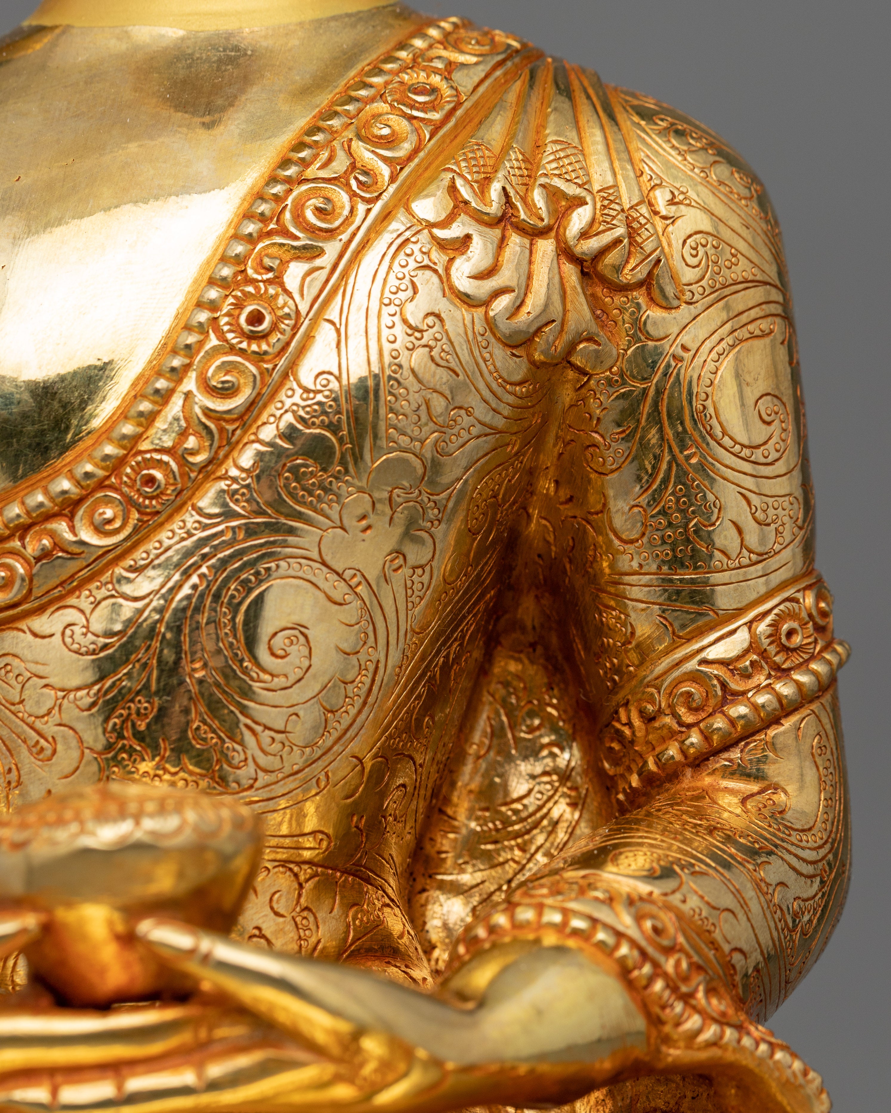 Amitabha Diamond Realm Buddha Figure | Meditative Pure Land Icon