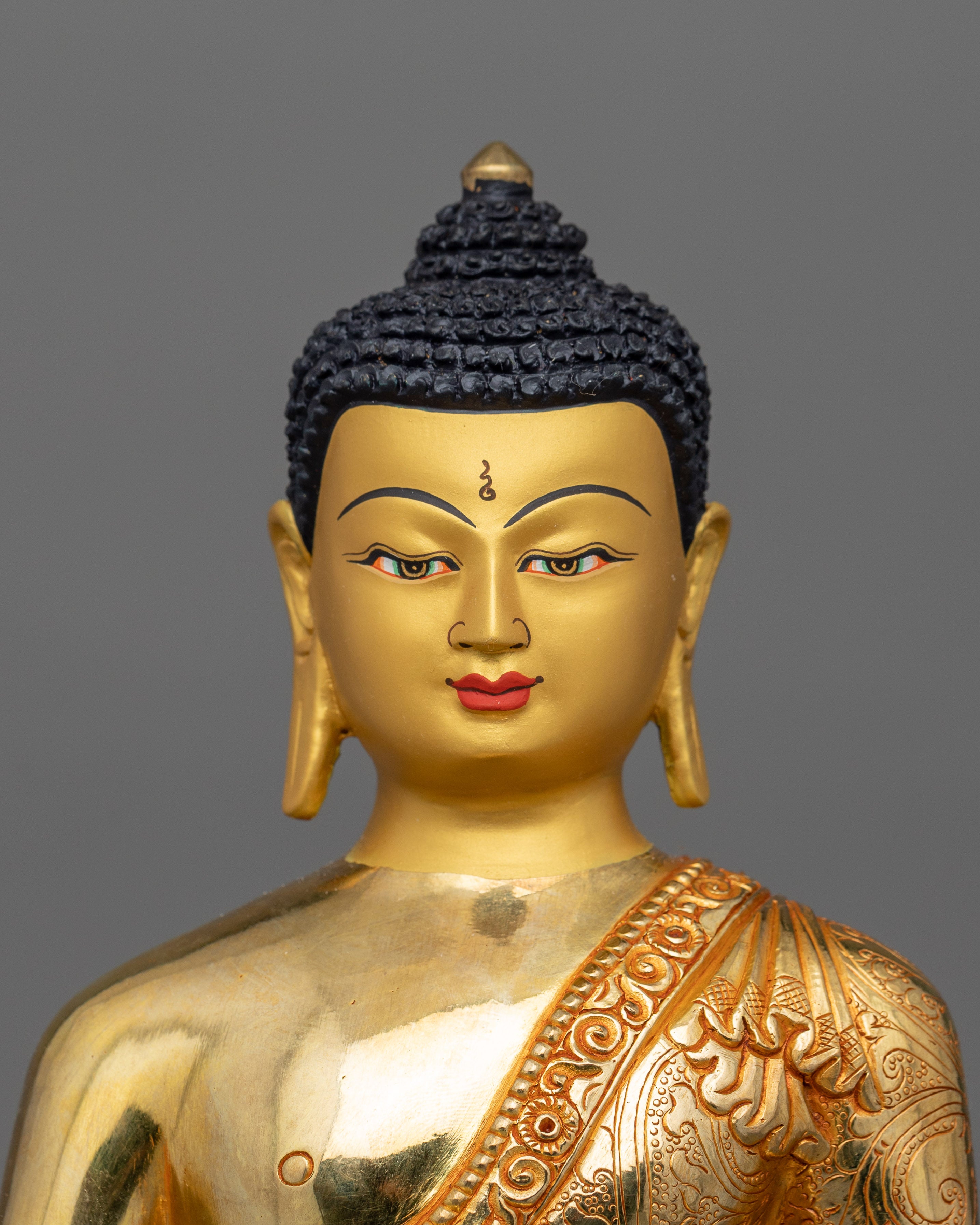 Amitabha Diamond Realm Buddha Figure | Meditative Pure Land Icon