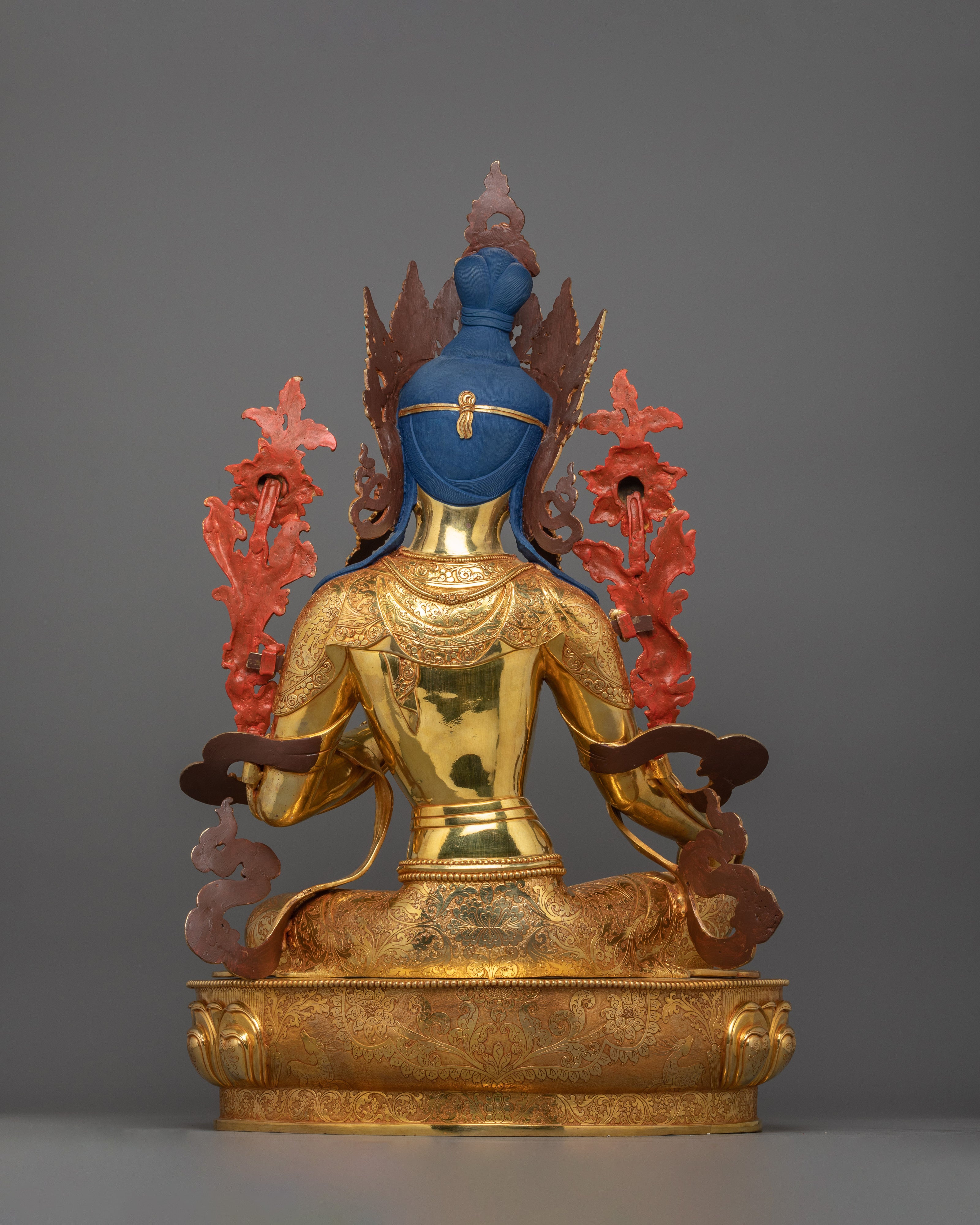 Manifestation Of The Enlightened Green Tara Statue | Savior Of Spiritual Challenges