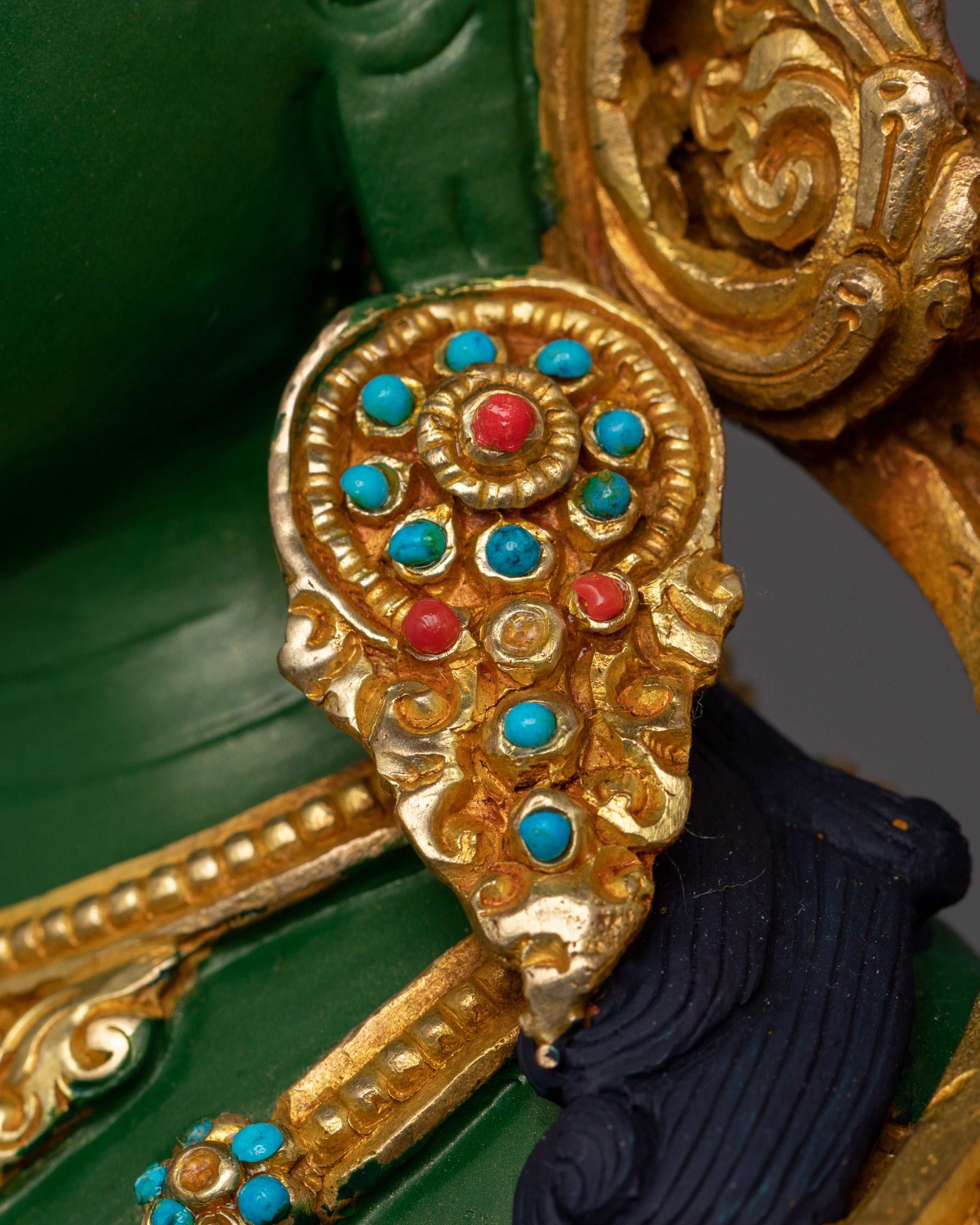 Compassionate Green Tara Artwork for Shrine | The Mother of Liberation