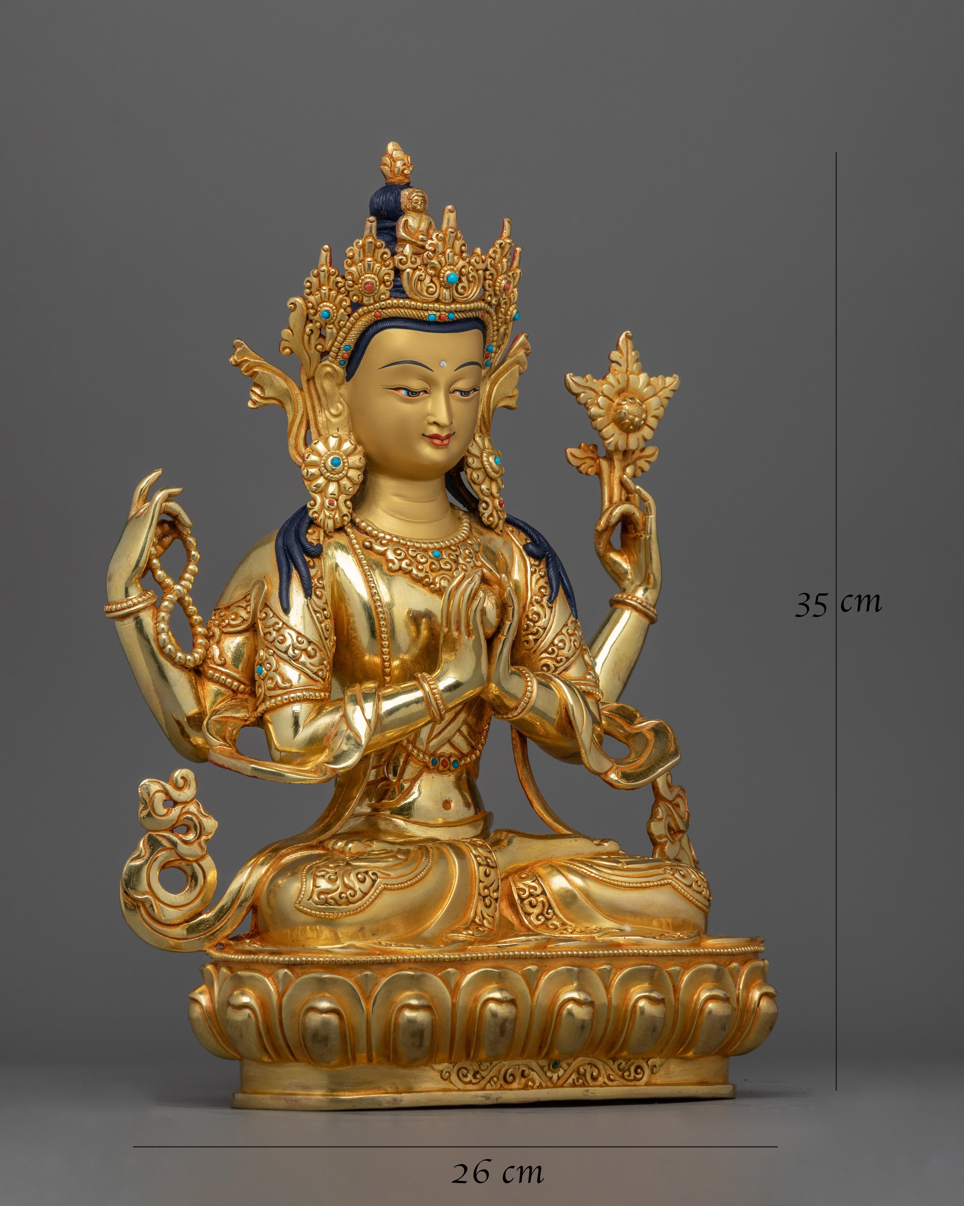 Home Decor Chenresig Statue | Bodhisattva of Compassionate Action