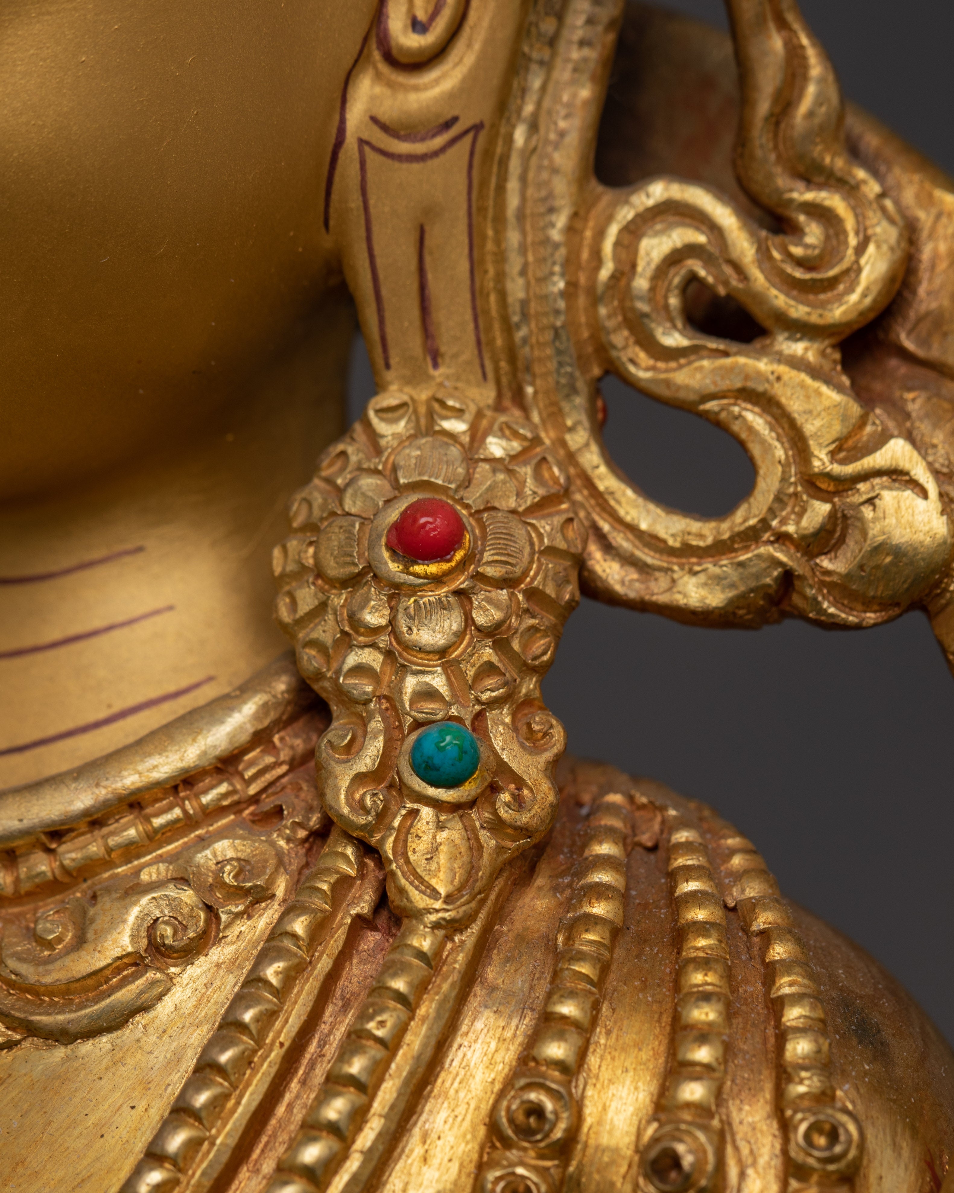 The Savior of Hell Beings Kshitigarbha Statue | Bodhisattva of Great Vows