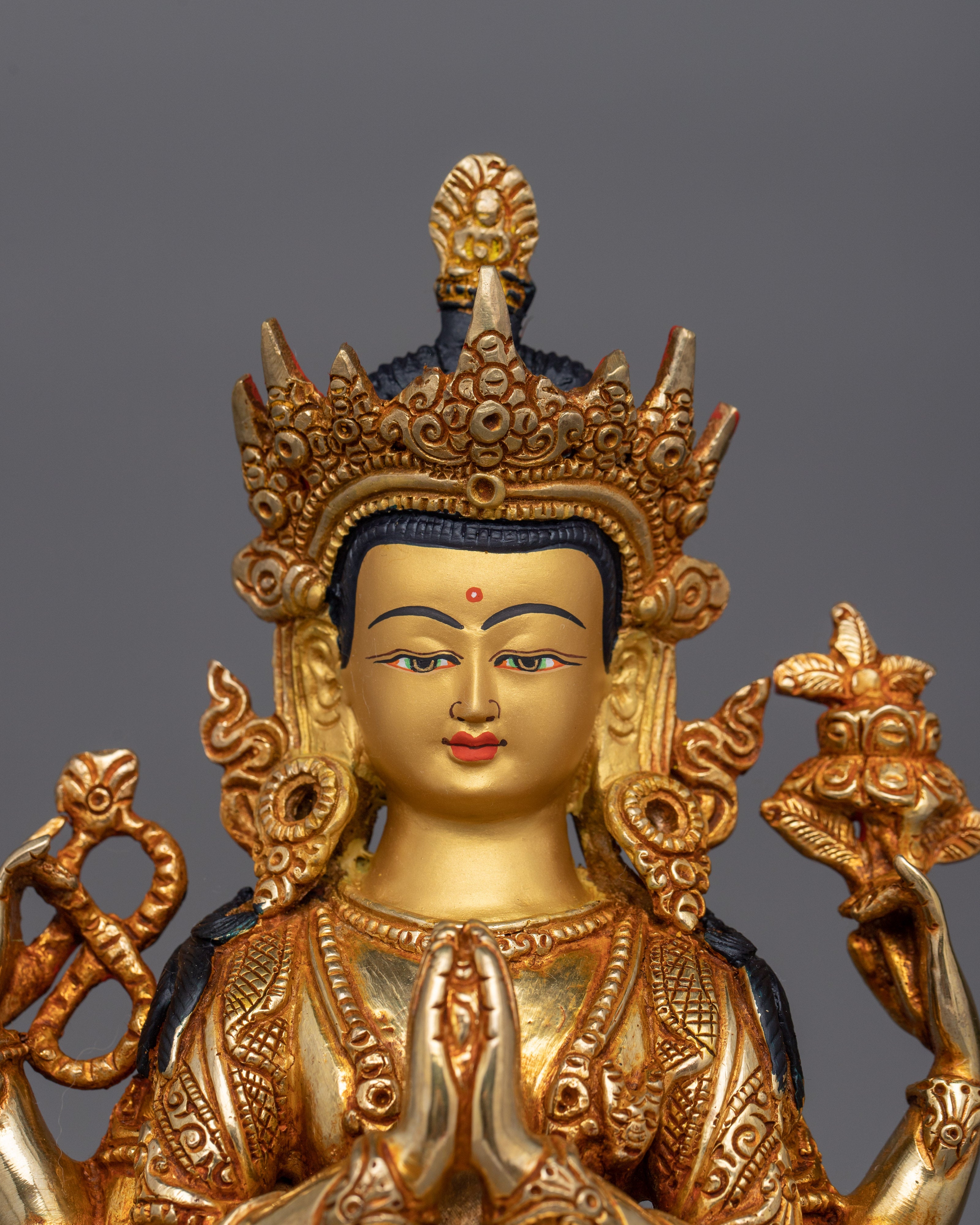 Lord of Infinite Compassion Chenrezig Statue | Symbol of Mercy and Benevolence