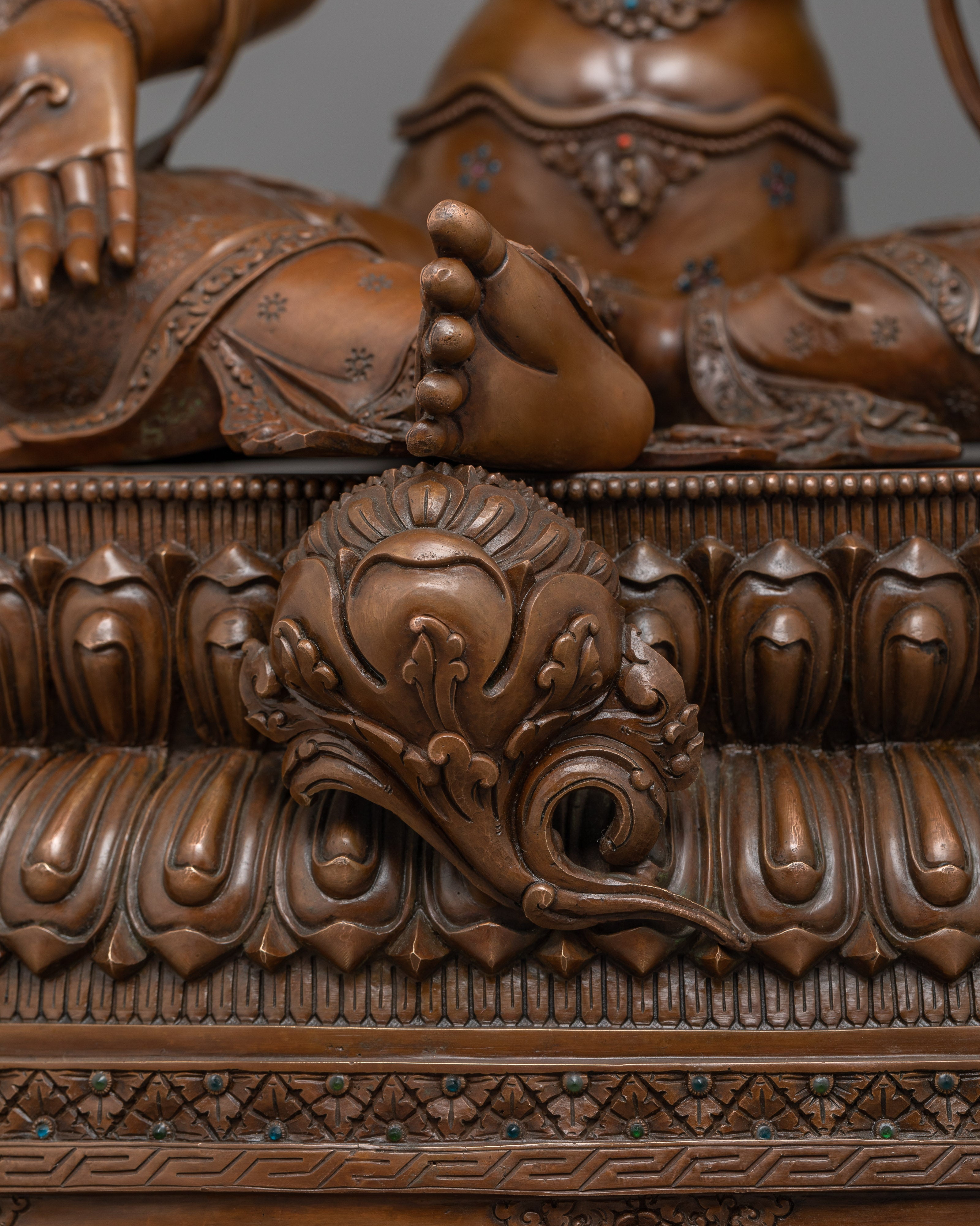 Buddhist Altar Idol Green Tara Statue | Mother Goddess of Compassion