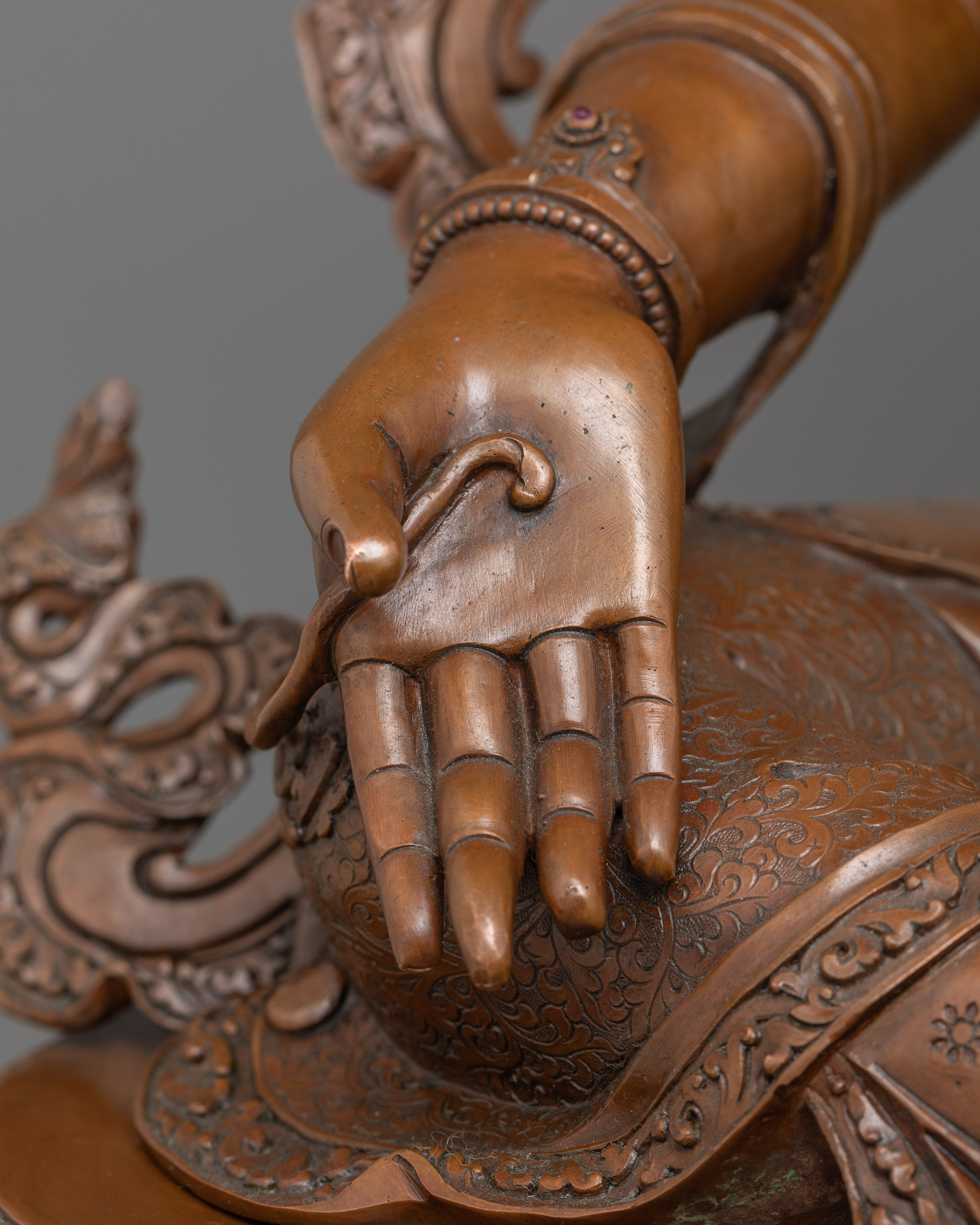 Buddhist Altar Idol Green Tara Statue | Mother Goddess of Compassion