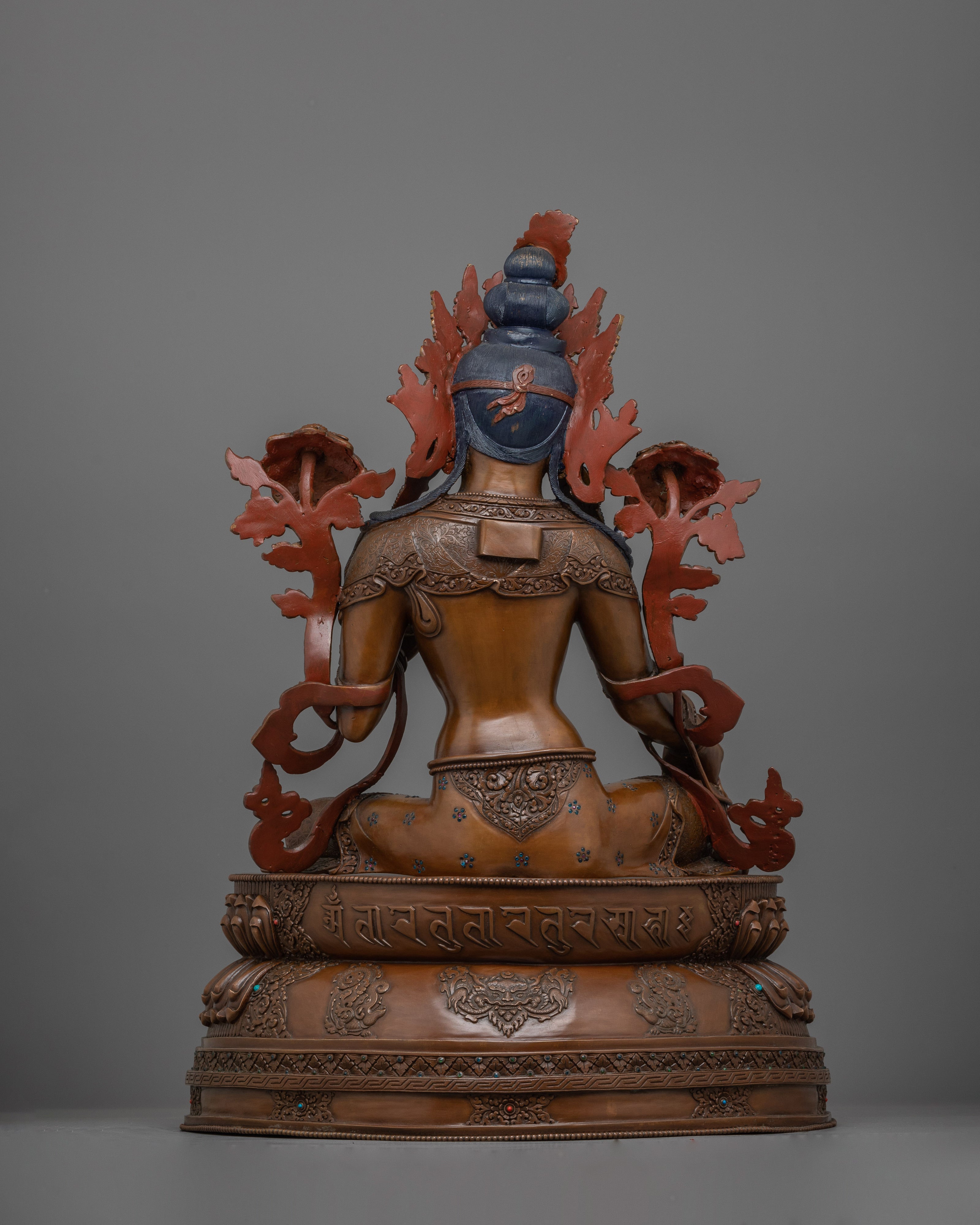 Buddhist Altar Idol Green Tara Statue | Mother Goddess of Compassion