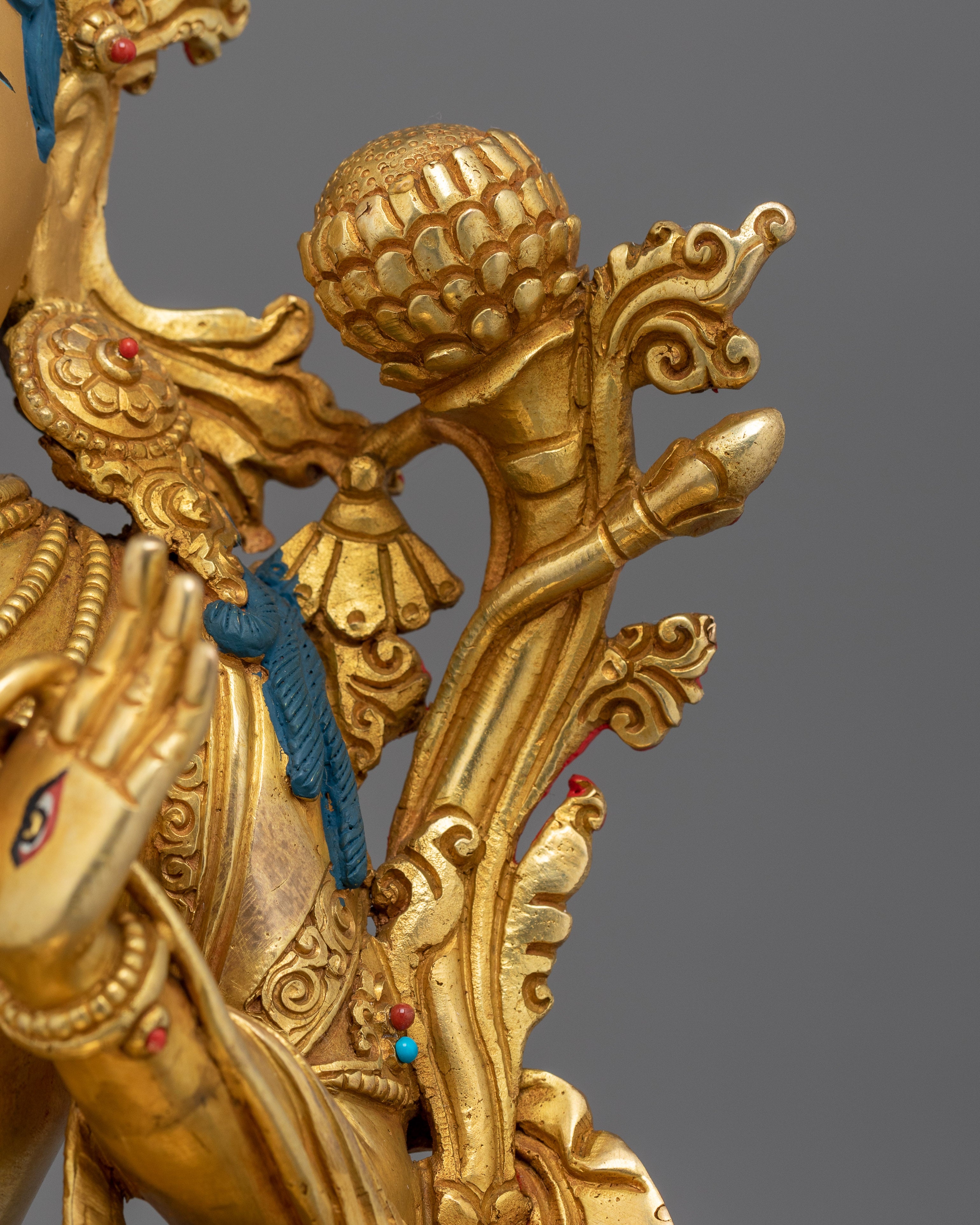 The Goddess of Longevity White Tara Statue | Buddhist Deity of Compassion