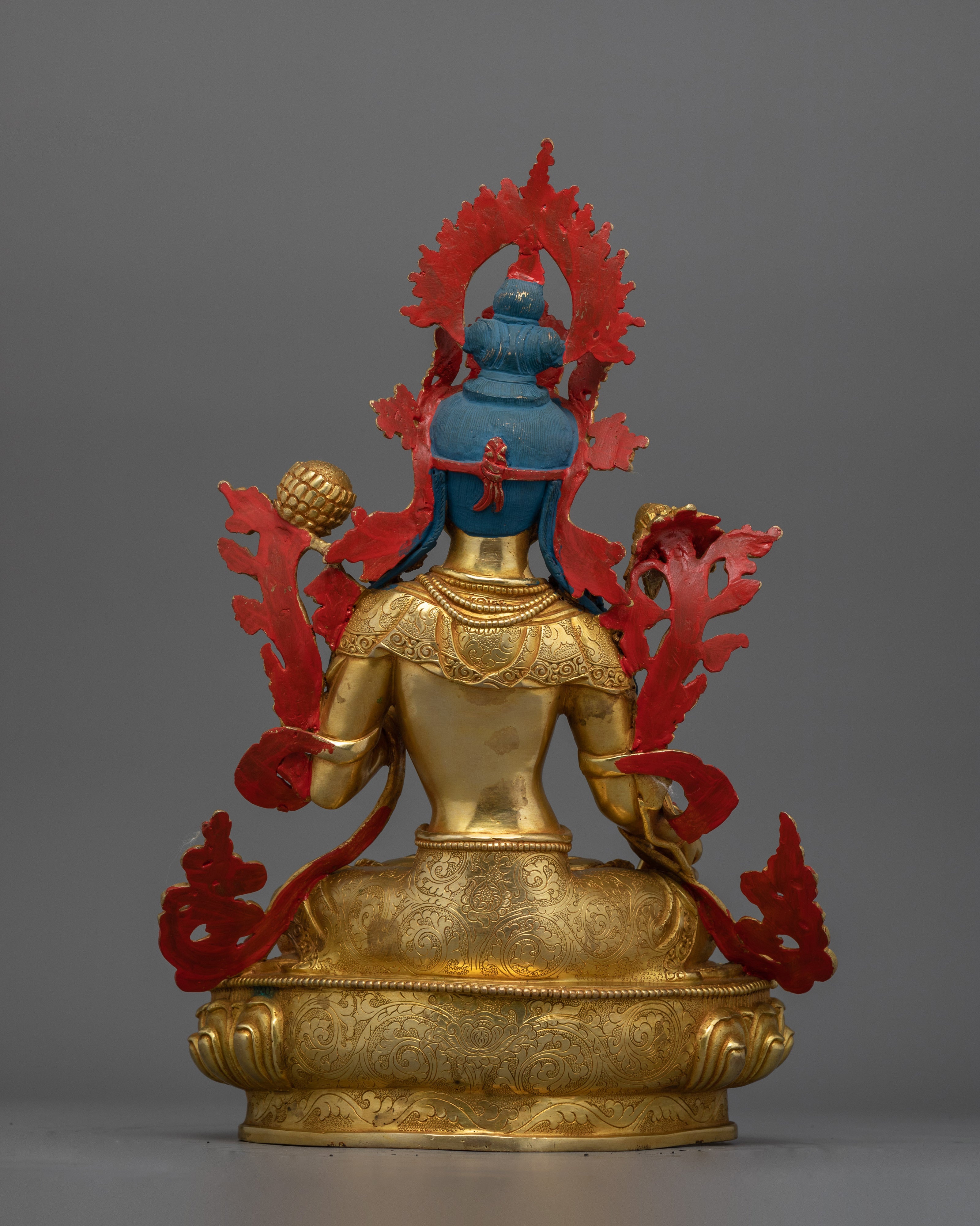 The Goddess of Longevity White Tara Statue | Buddhist Deity of Compassion