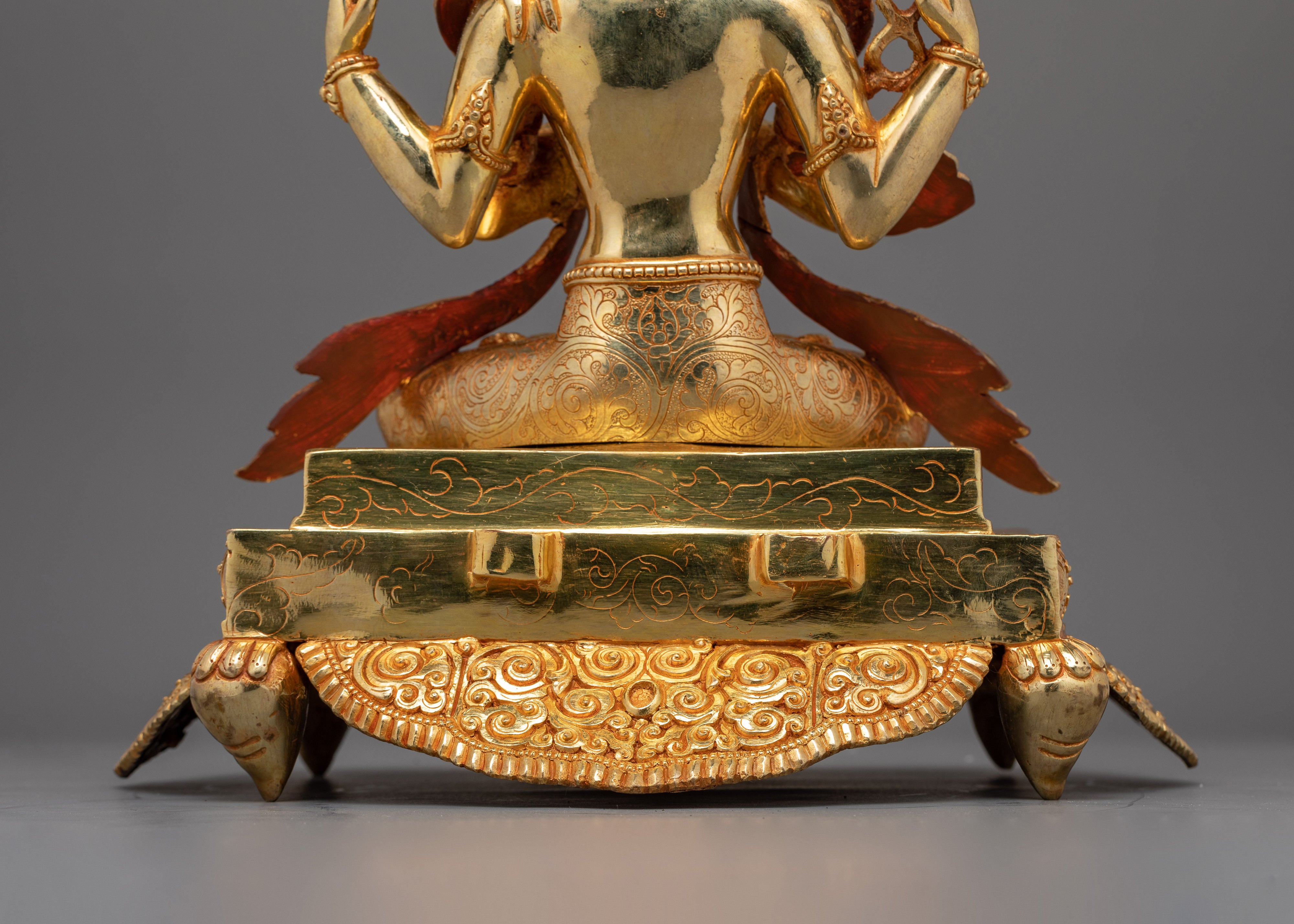 Four Armed Bodhisattva Chenrezig Statue | Deity of Compassion and Mercy