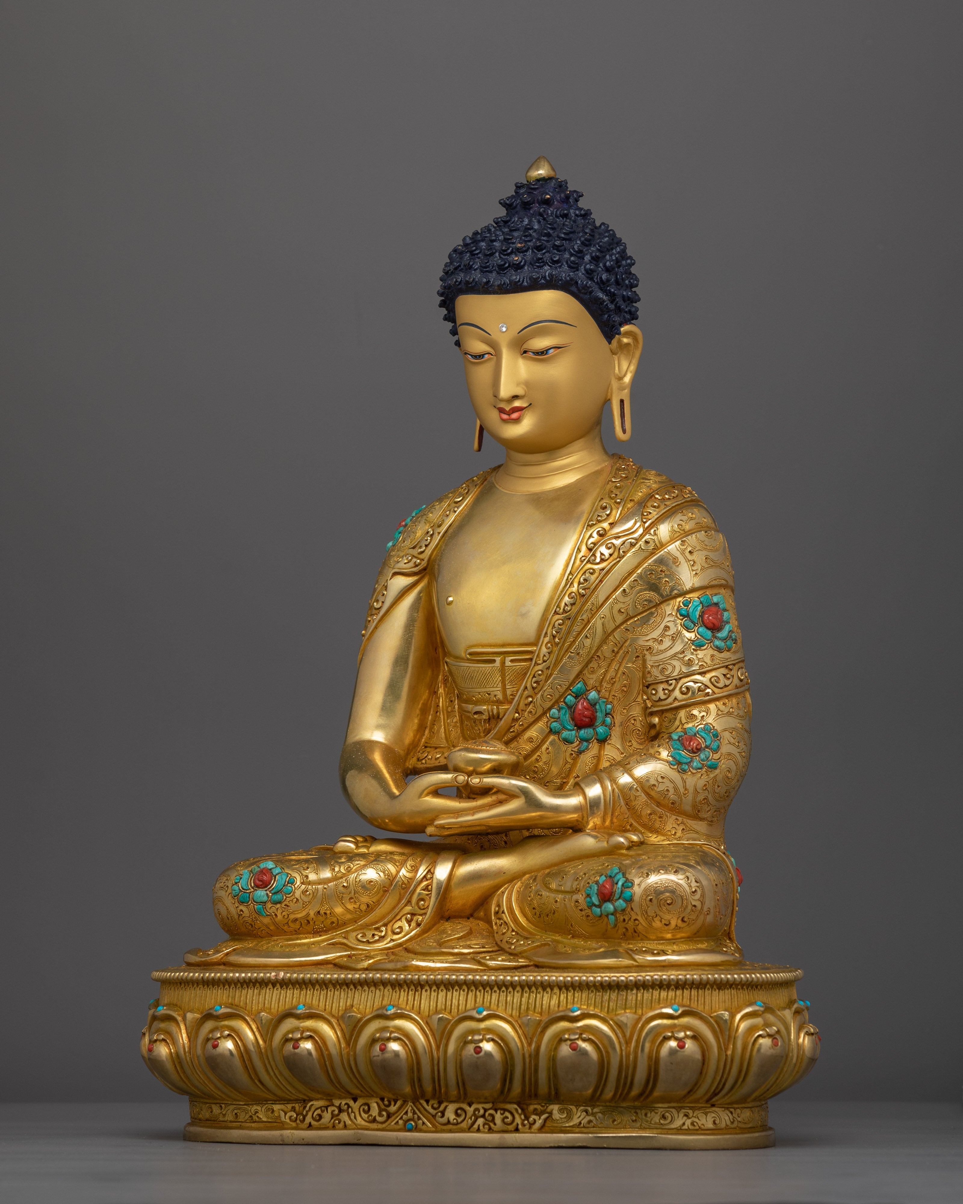 Tranquil Amitabha Buddha Dharma Statue | Limitless Light Pure Land Buddhism