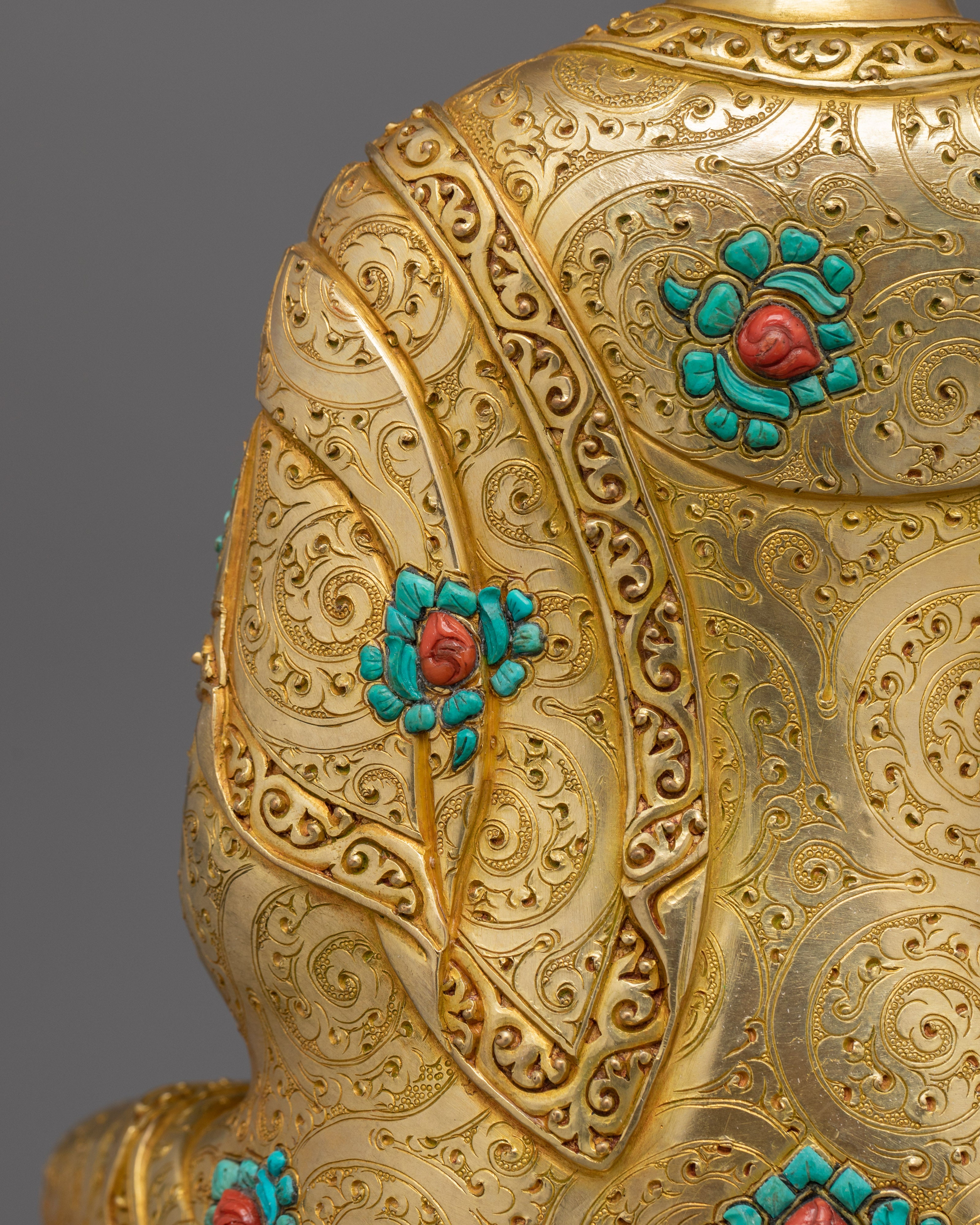 Tranquil Amitabha Buddha Dharma Statue | Limitless Light Pure Land Buddhism