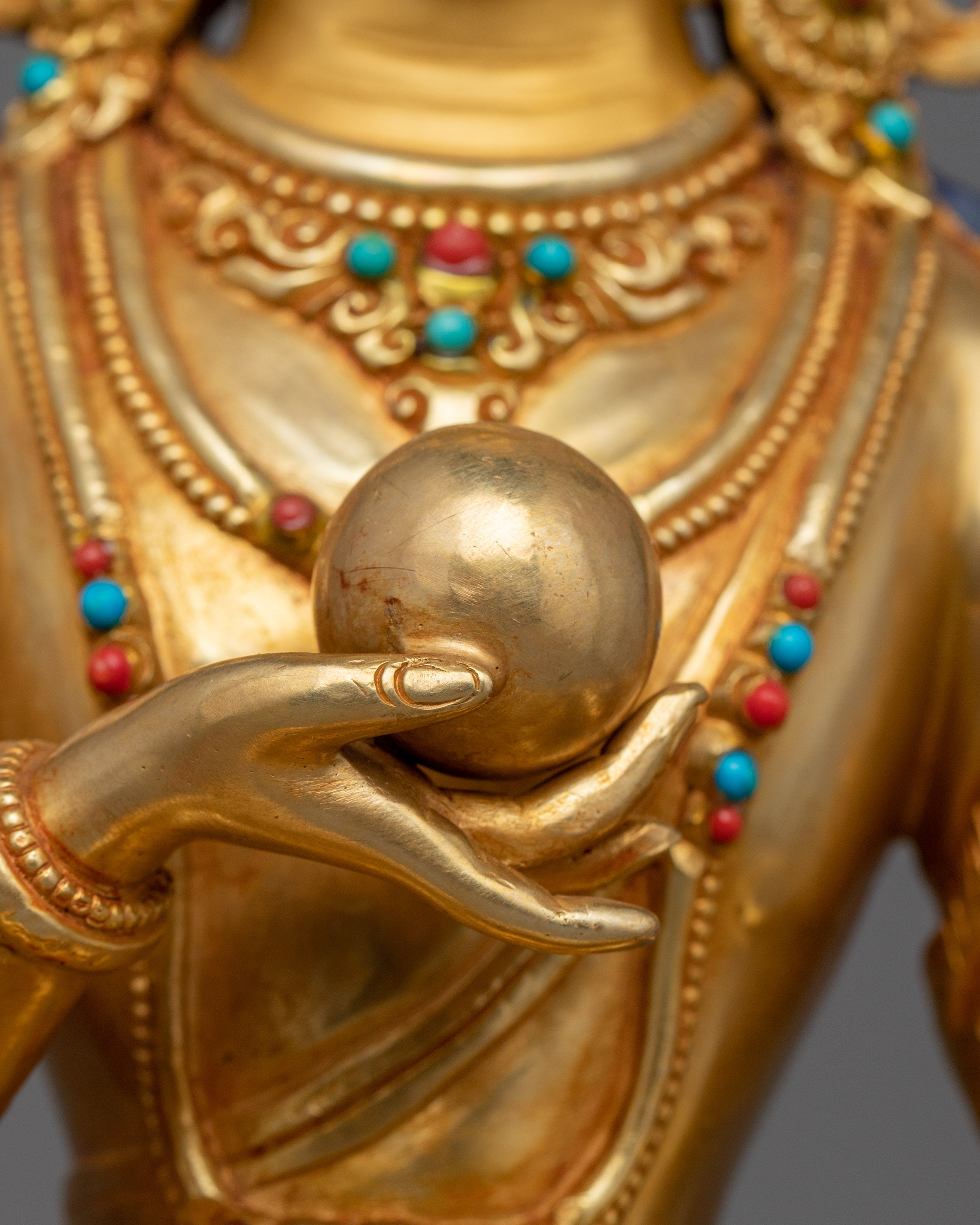 Statue of Kshitigarbha Holding Chintamani | Savior of Beings in Hell