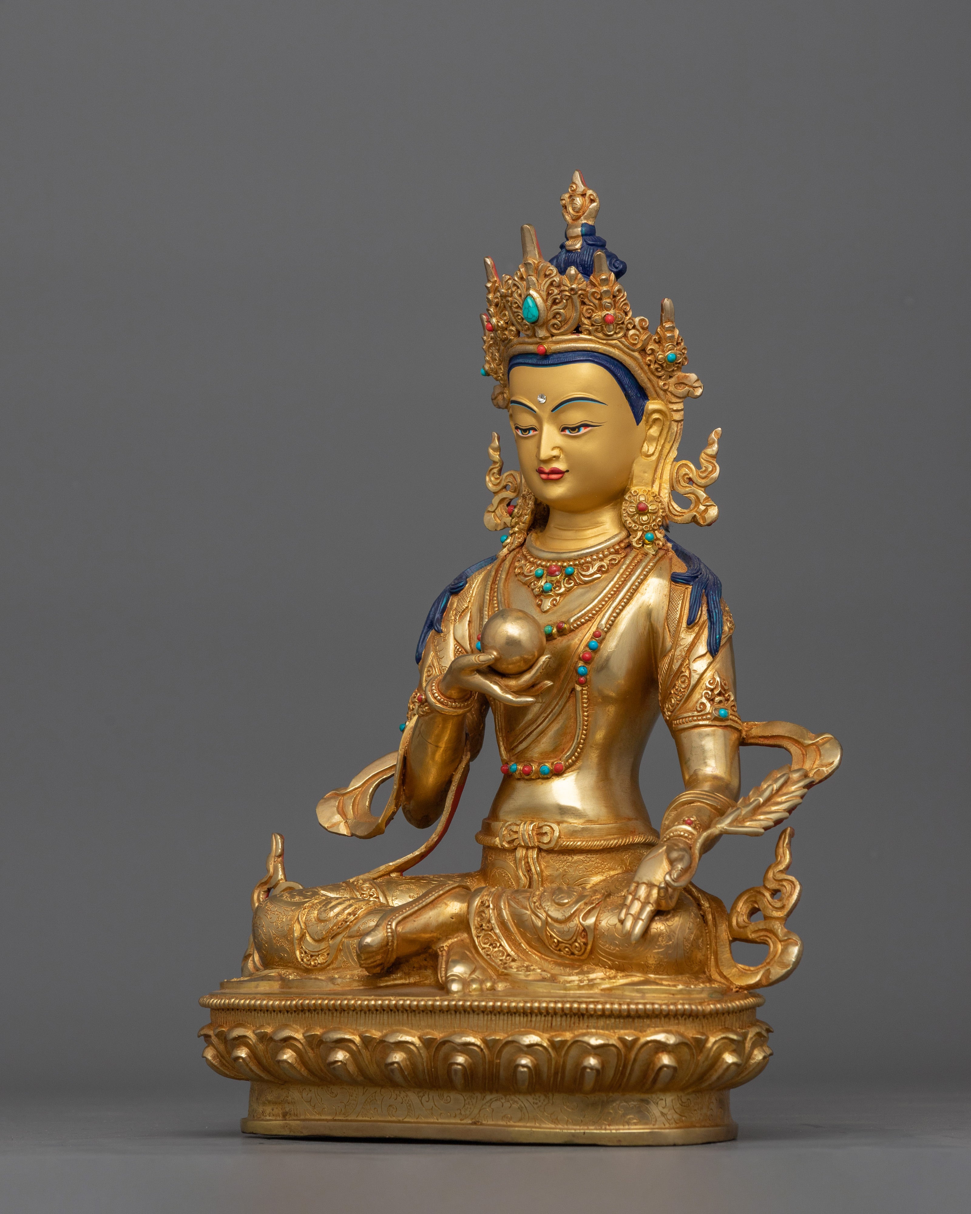 Statue of Kshitigarbha Holding Chintamani | Savior of Beings in Hell