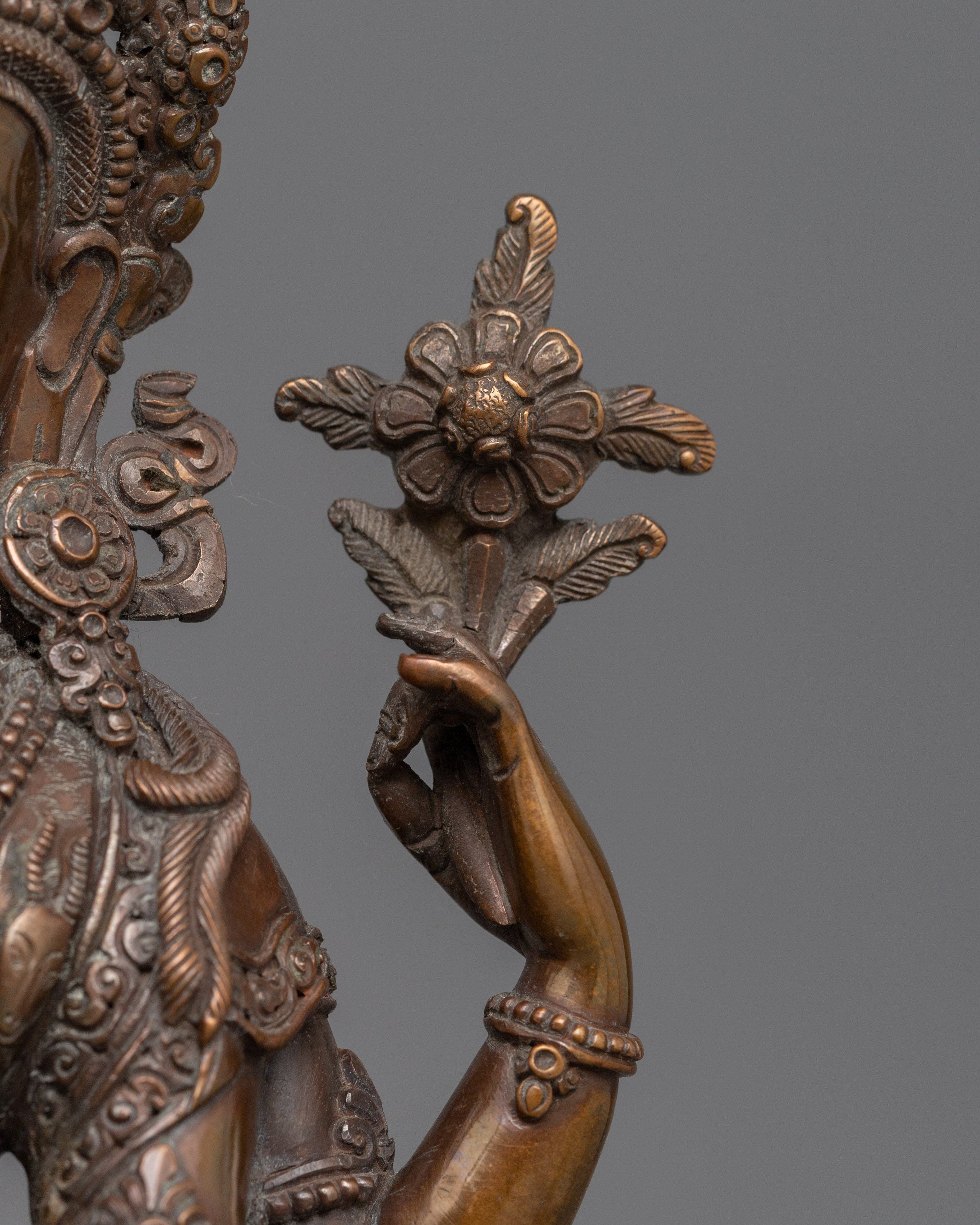 Small Chenrezig Statue | The Bodhisattva of Infinite Compassion