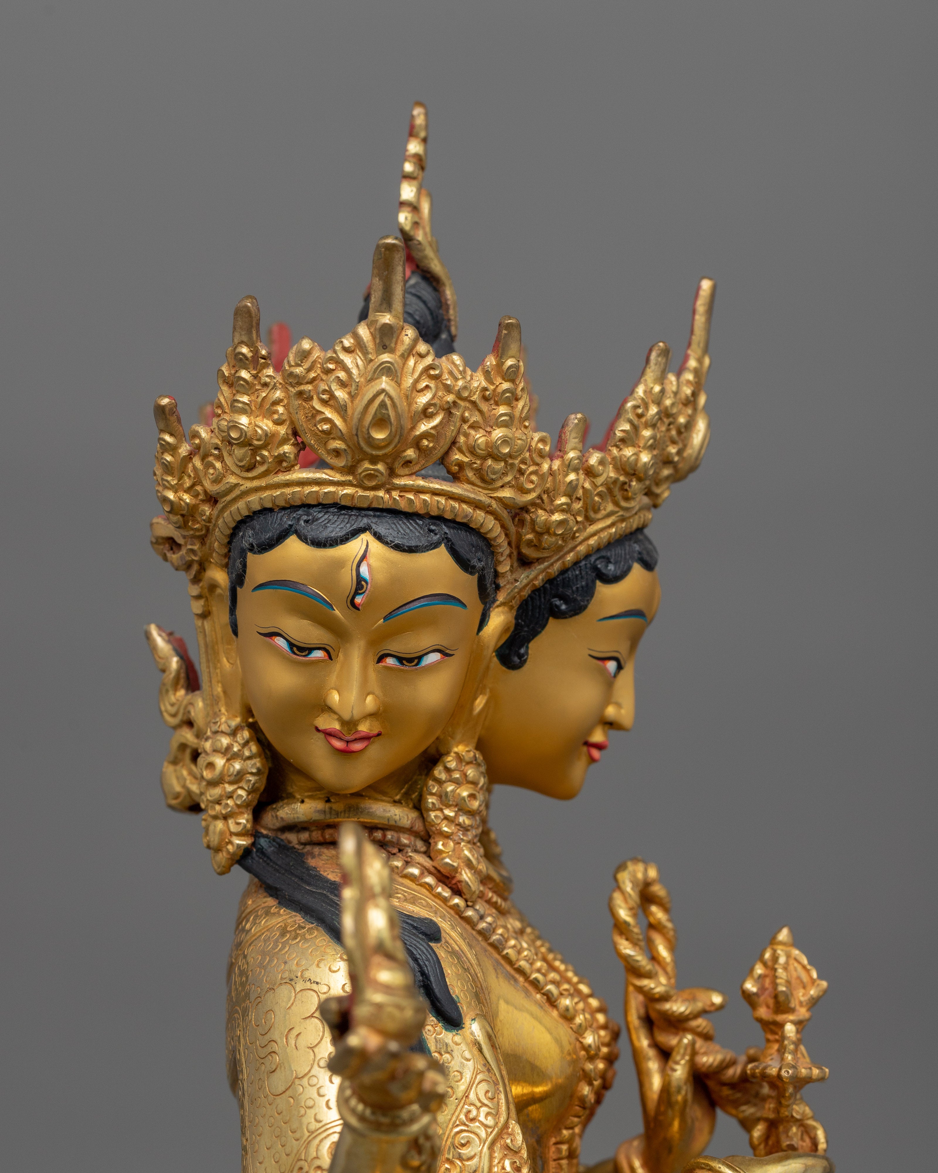 Handsculpted Longevity Deity Namgyalma Dakini | Symbol of Eternal Life