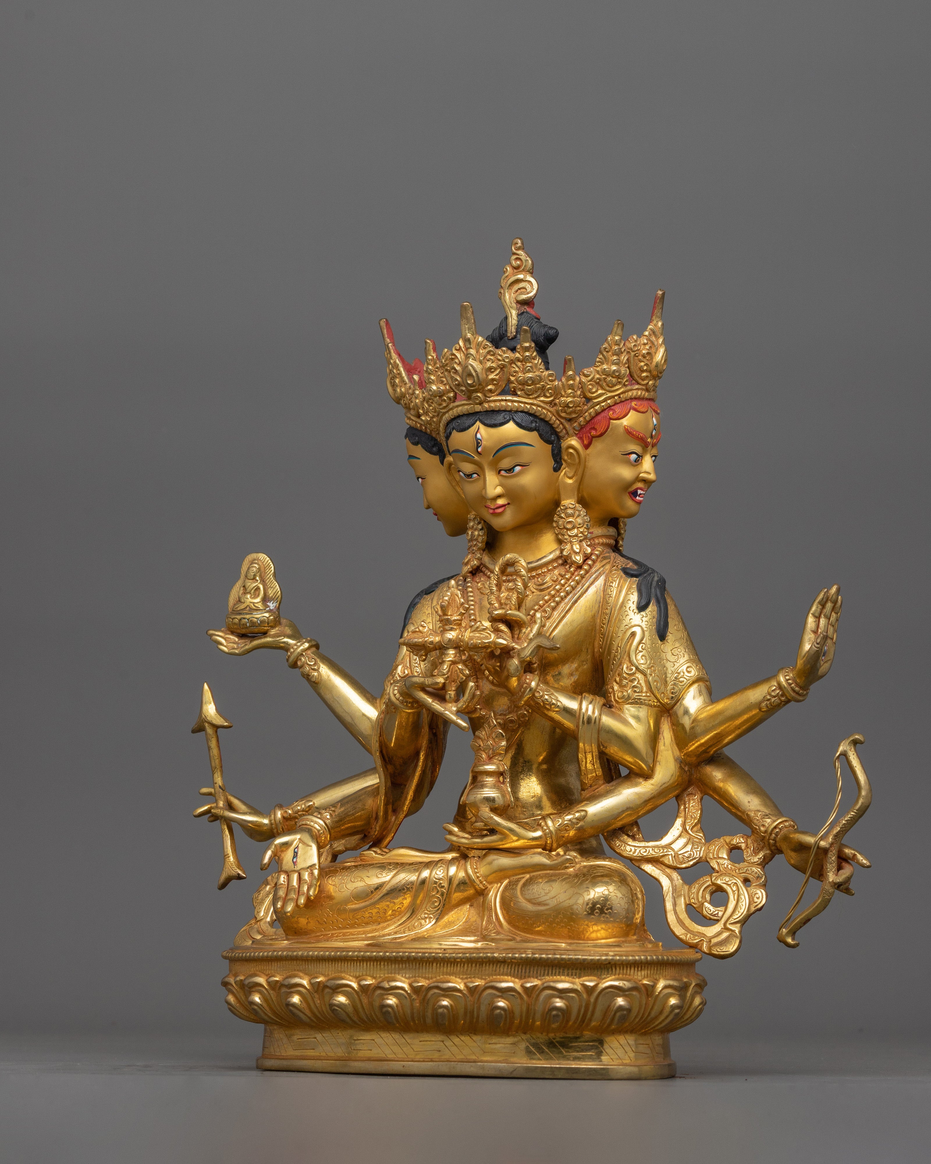 Handsculpted Longevity Deity Namgyalma Dakini | Symbol of Eternal Life