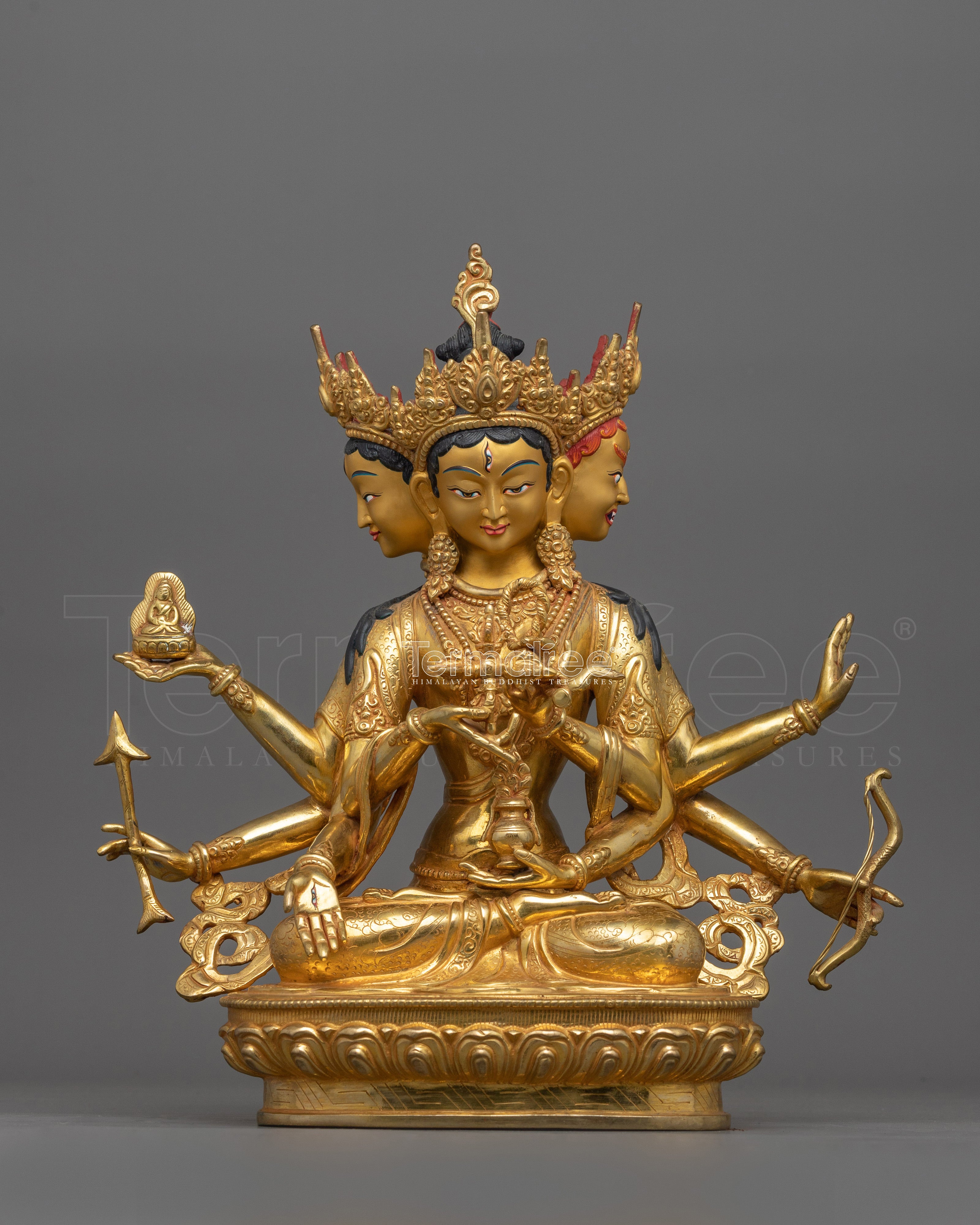 Handsculpted Longevity Deity Namgyalma Dakini | Symbol of Eternal Life