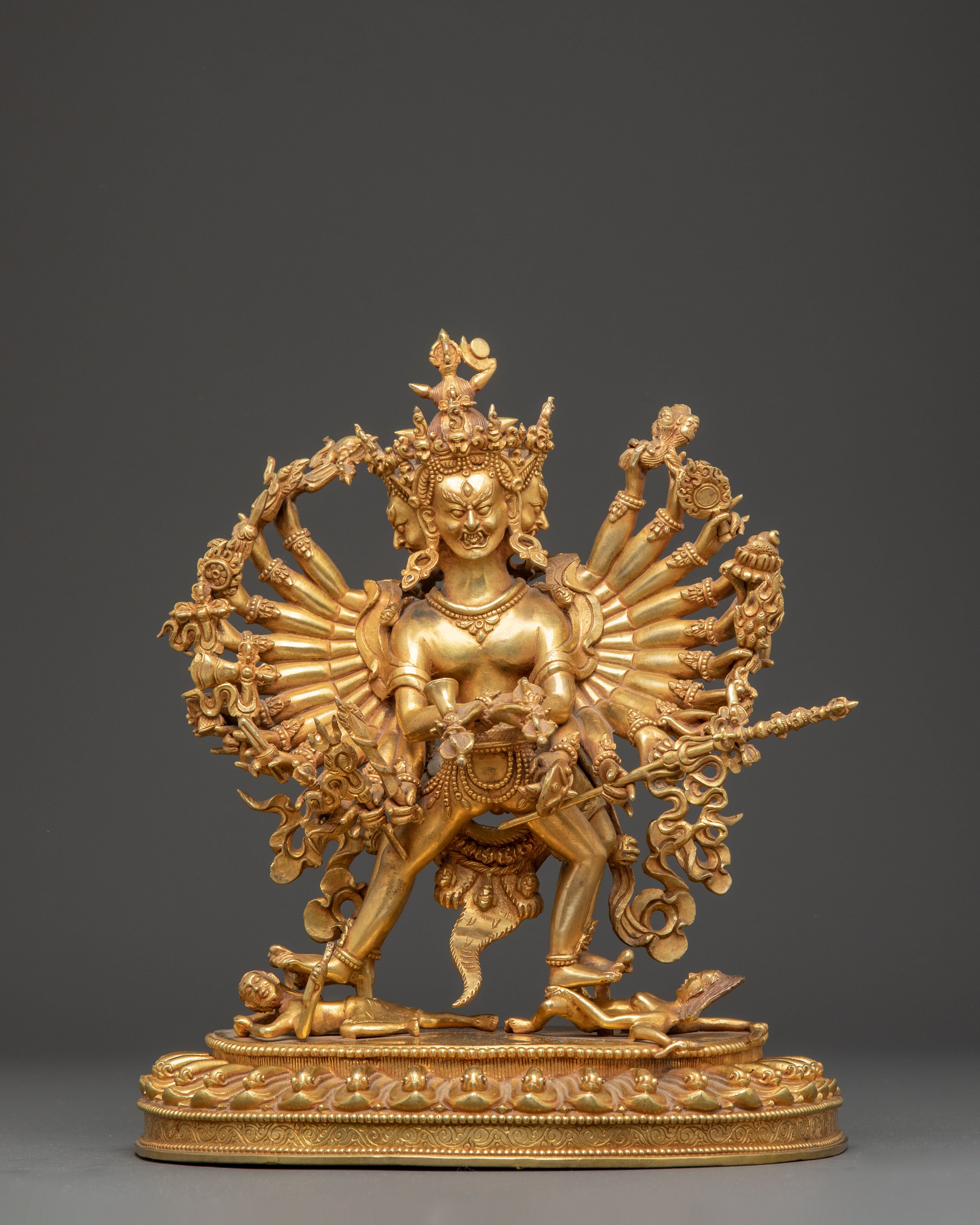 Buddhist Chakrasambhara Artwork | Tantric Deity of Enlightened Union