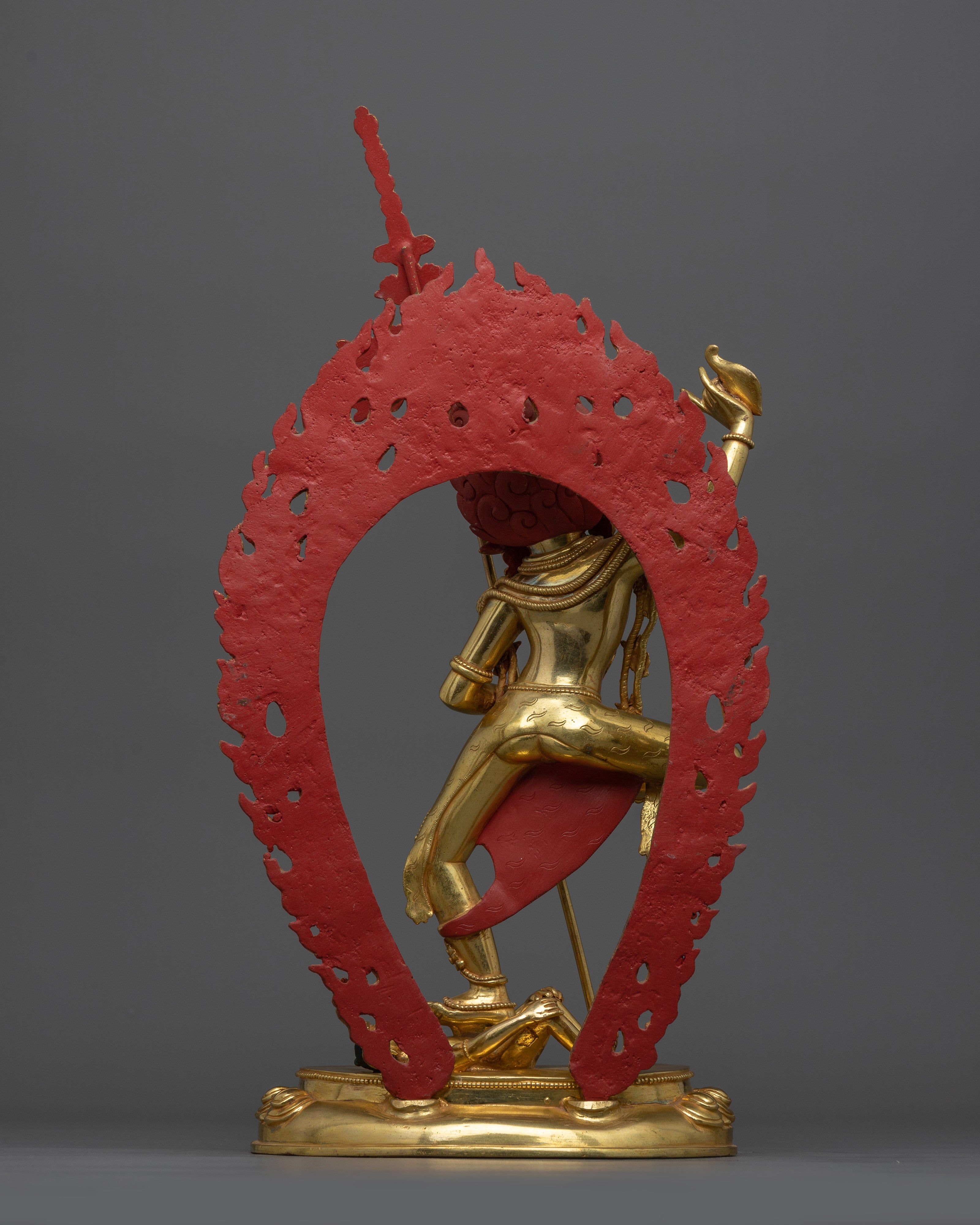 Traditional Wrathful Vajravarahi Figurine | Dorje Phagmo Goddess of Power