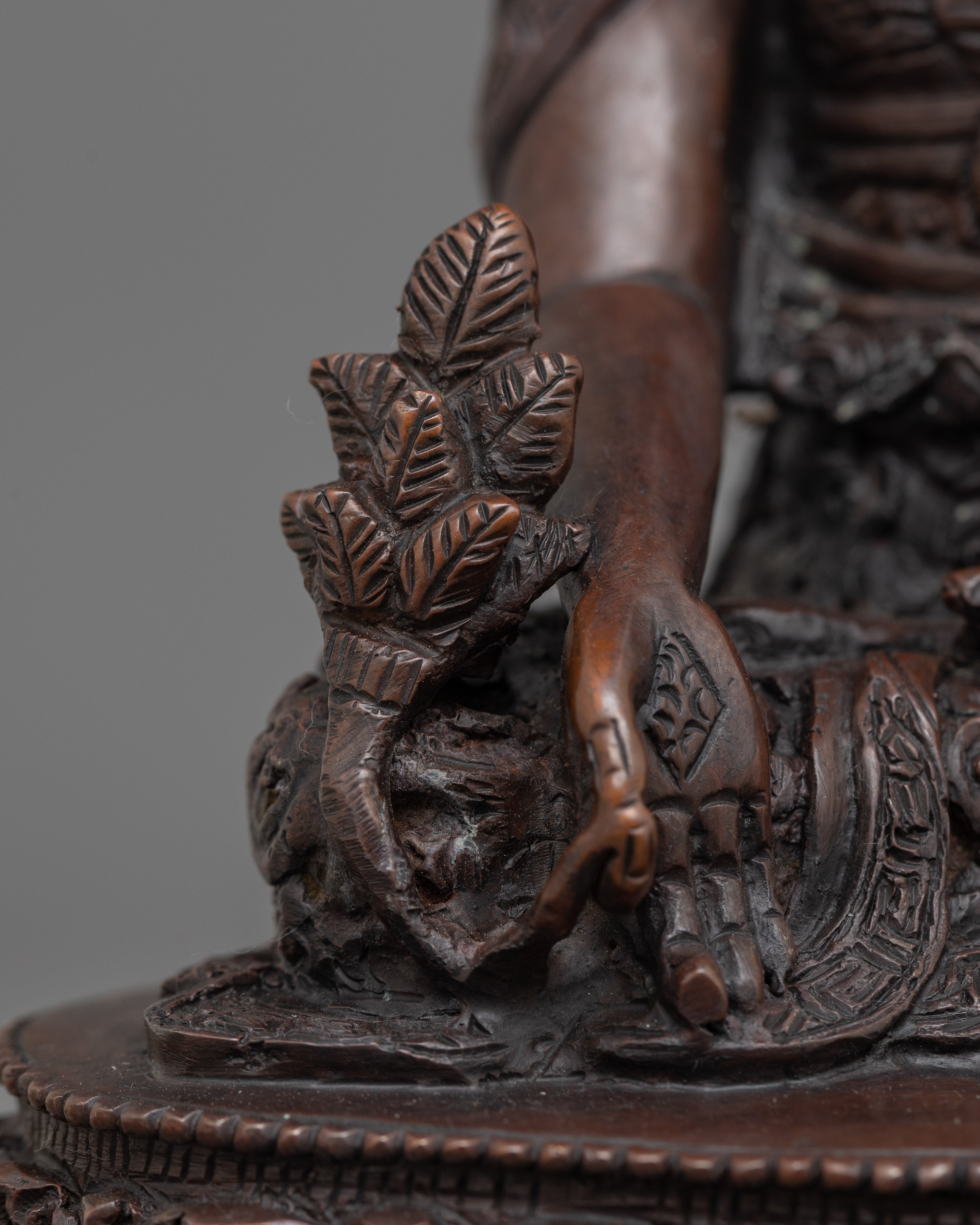 Medicine Buddha for Healing Statue for Shrine | Bhaisajyaguru Sculpture