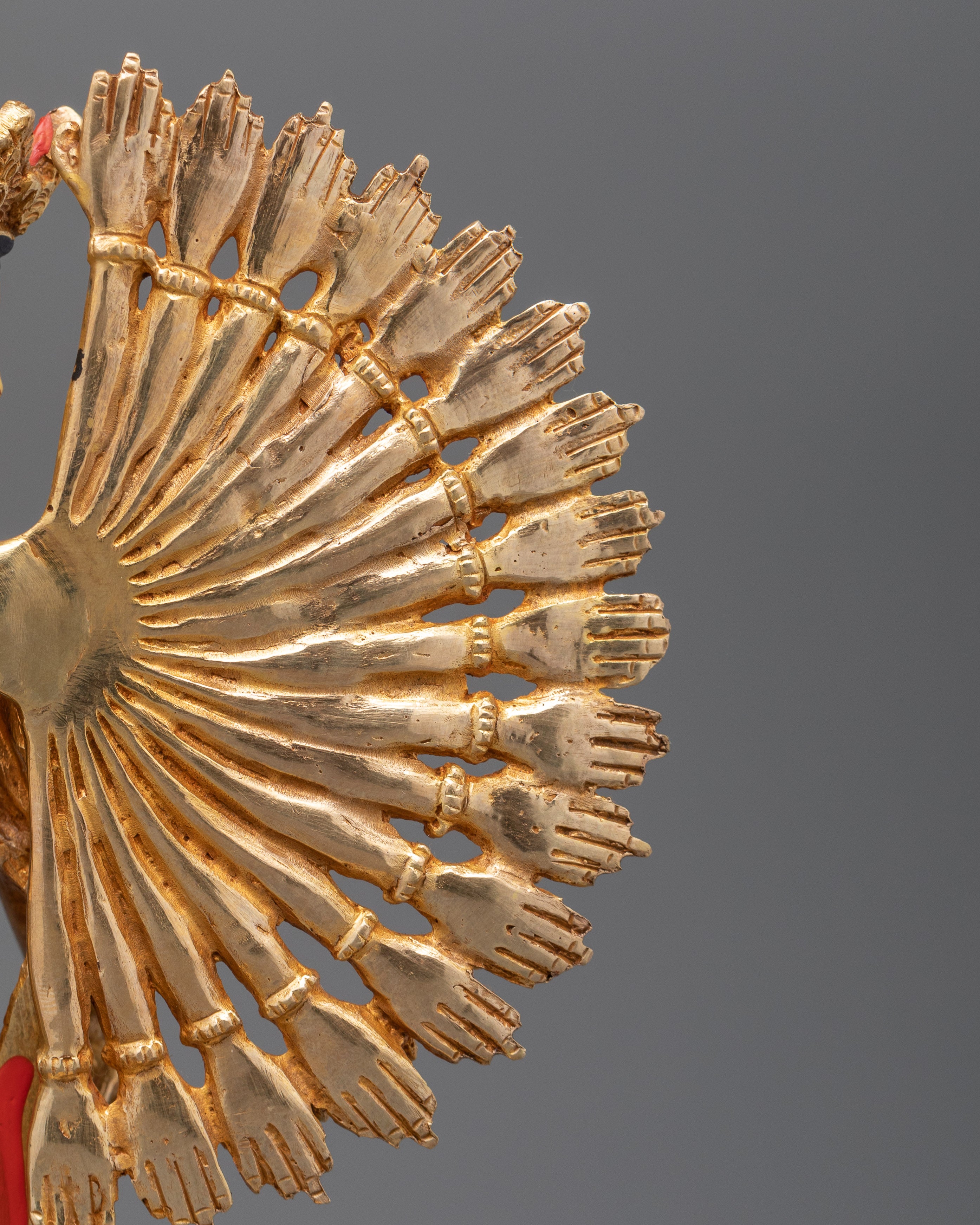 1000-Armed Chenresig Sculpture | Handcrafted Compassionate Buddha