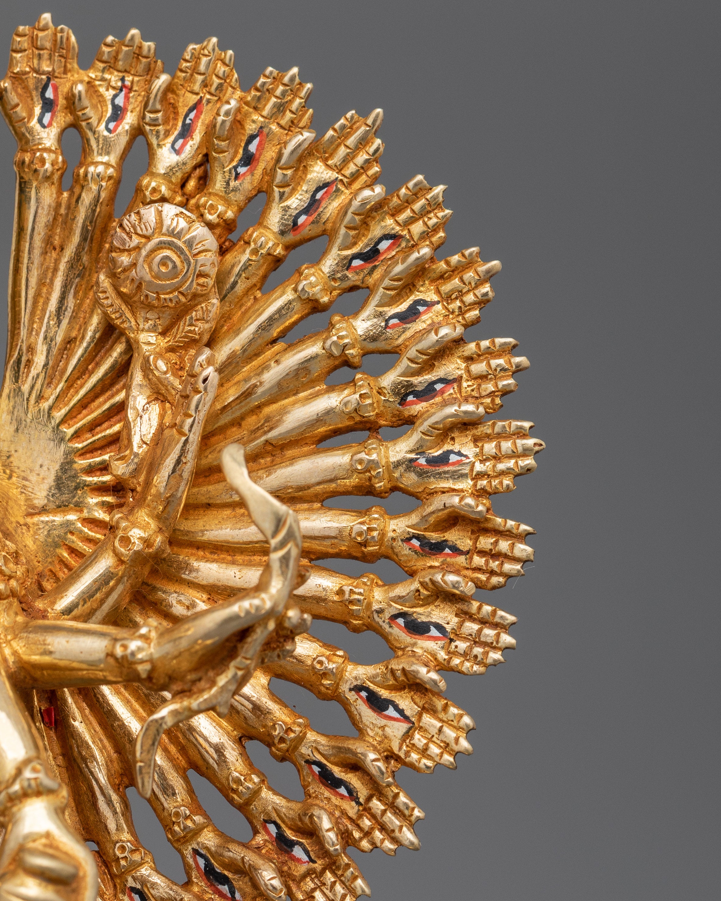 1000-Armed Chenresig Sculpture | Handcrafted Compassionate Buddha