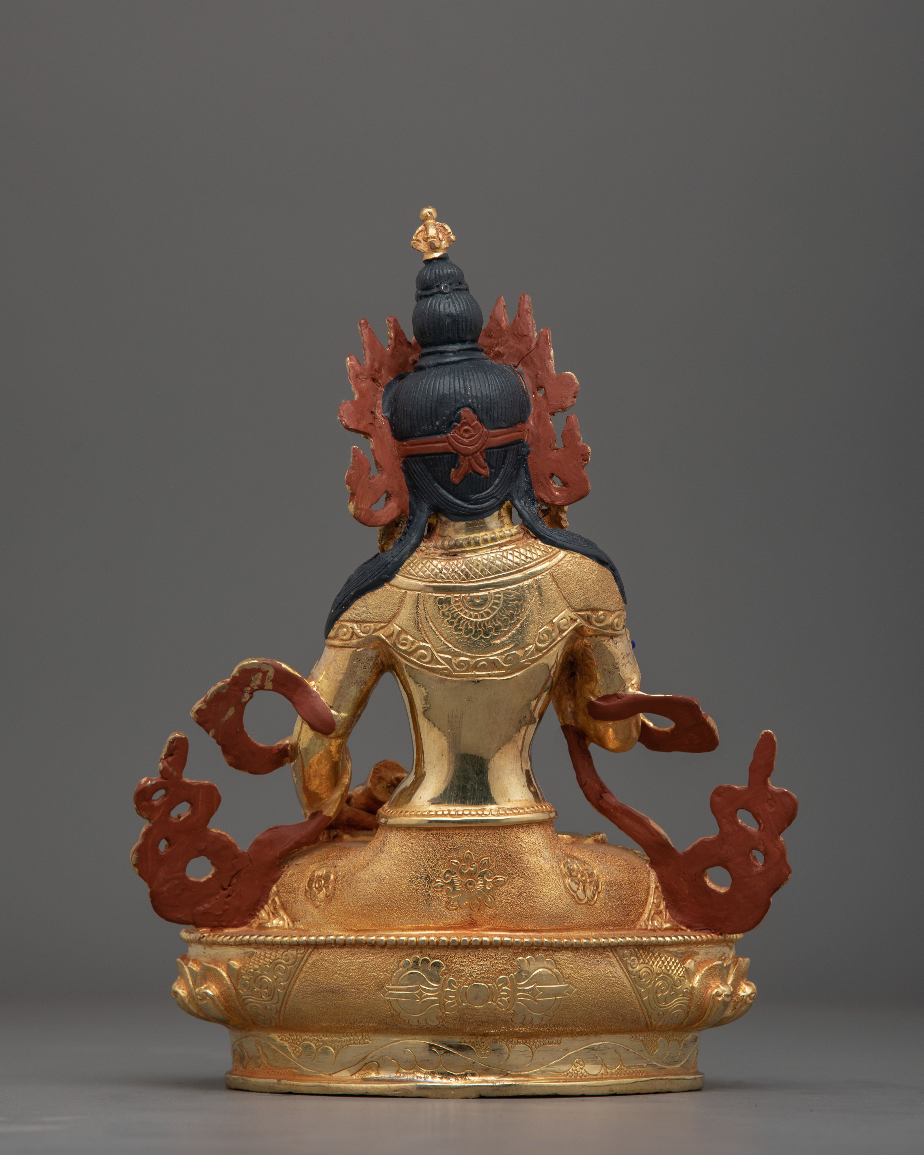 Tantric Buddhism Vajrasattva Buddhist Deity Statue | Enlightened Thunderbolt being