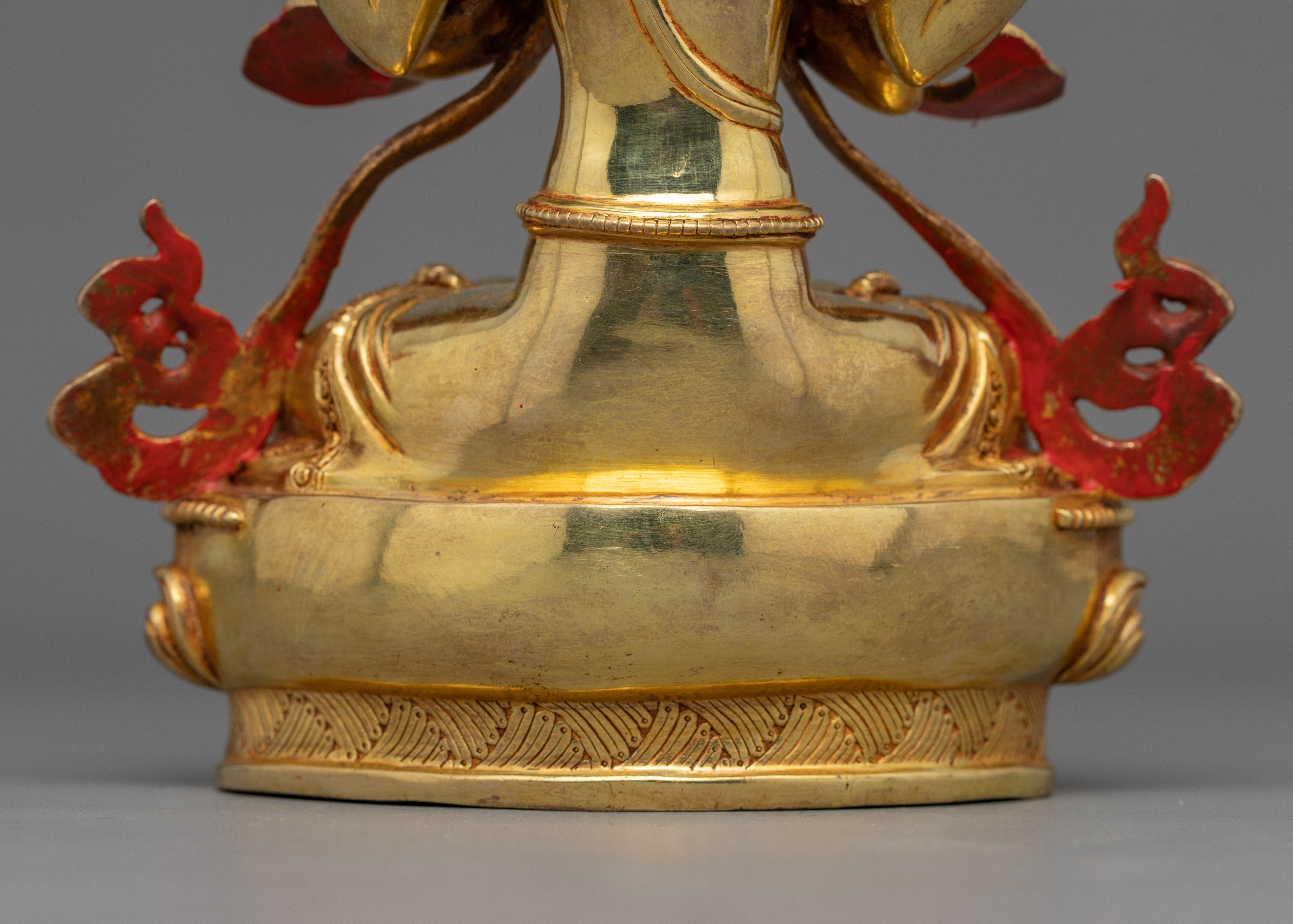 Four-Armed Chenrezig Guan Yin Figurine | Sculpture of Compassion, Mercy, and Love