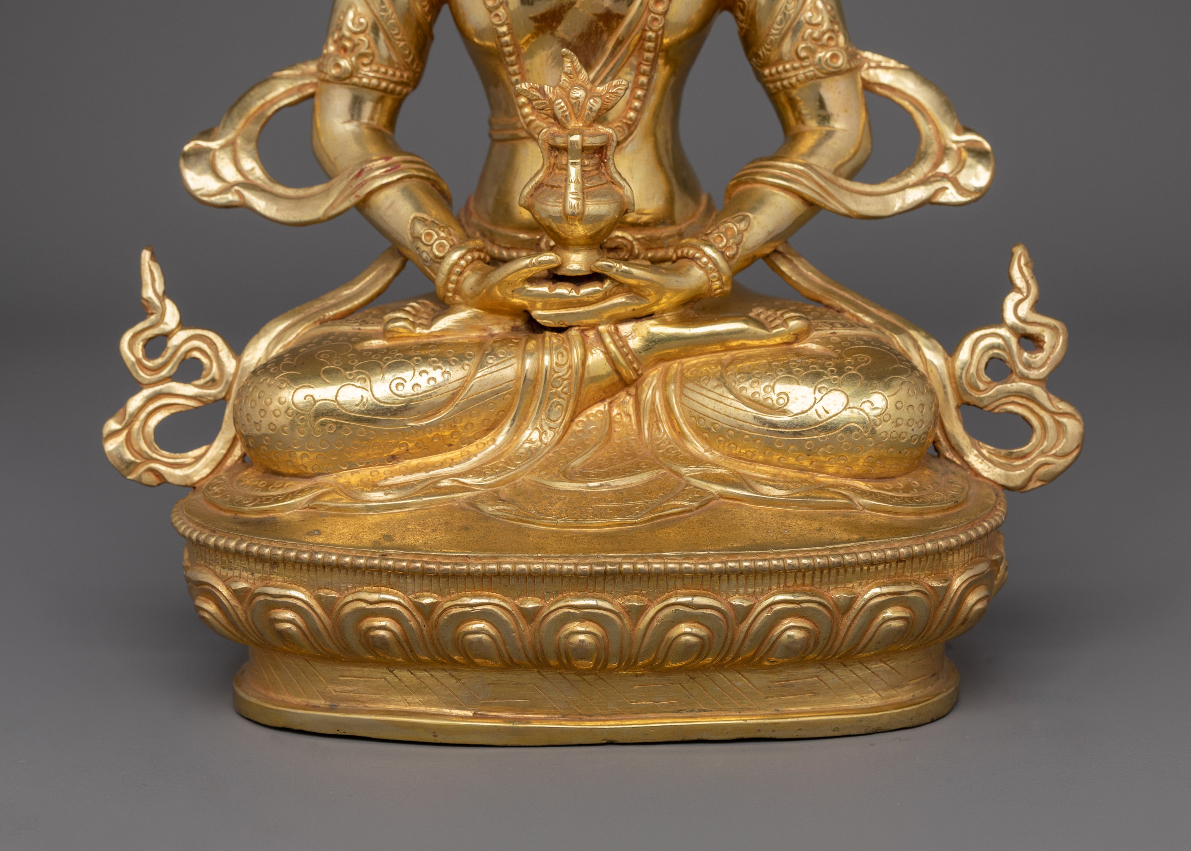 Amitayus Buddha of Long Life Sculpture | Statue for Spiritual Well-being