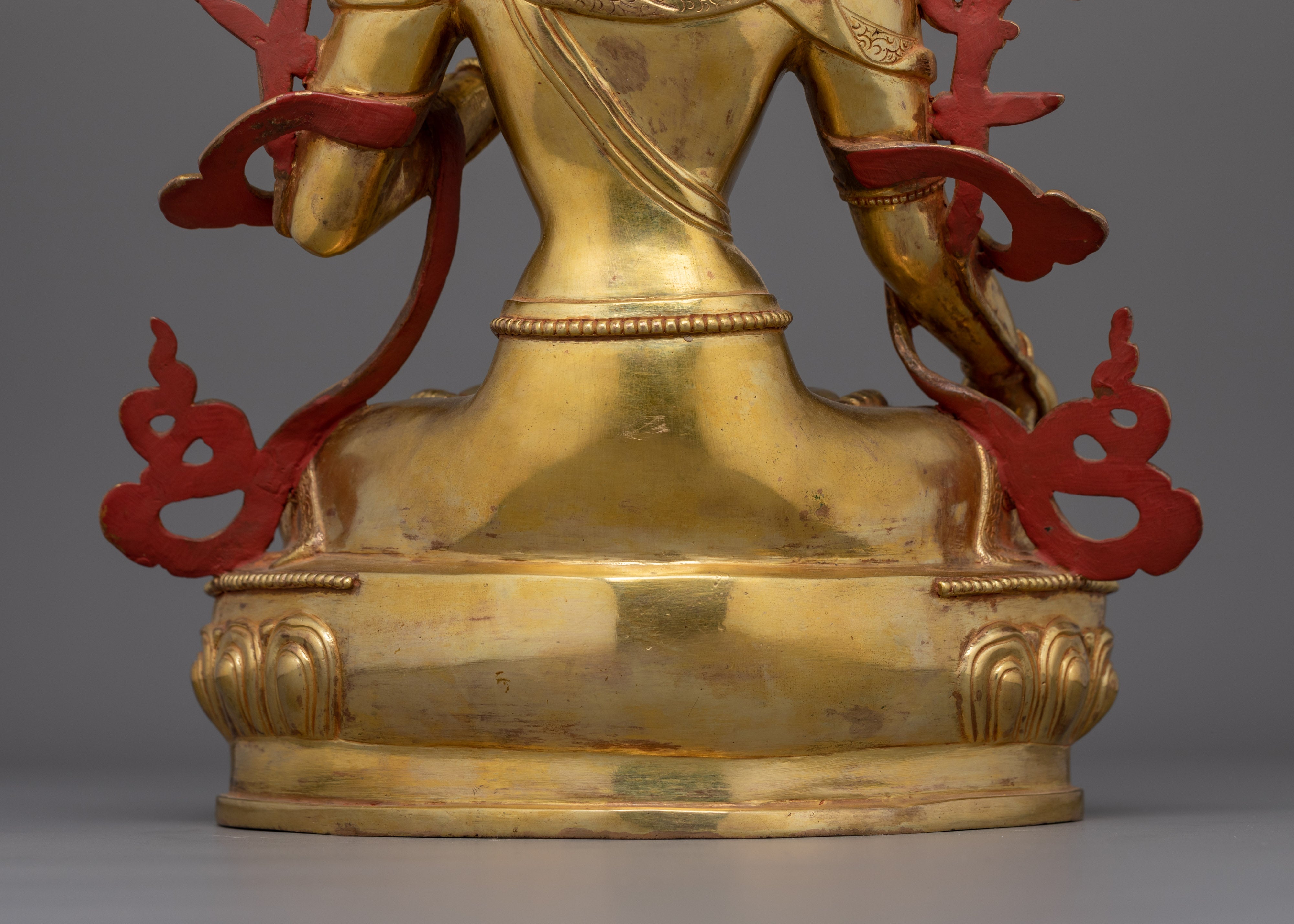 The Buddhist Feminine Deity White Tara Figurine | Tibetan Healing and Compassionate Deity