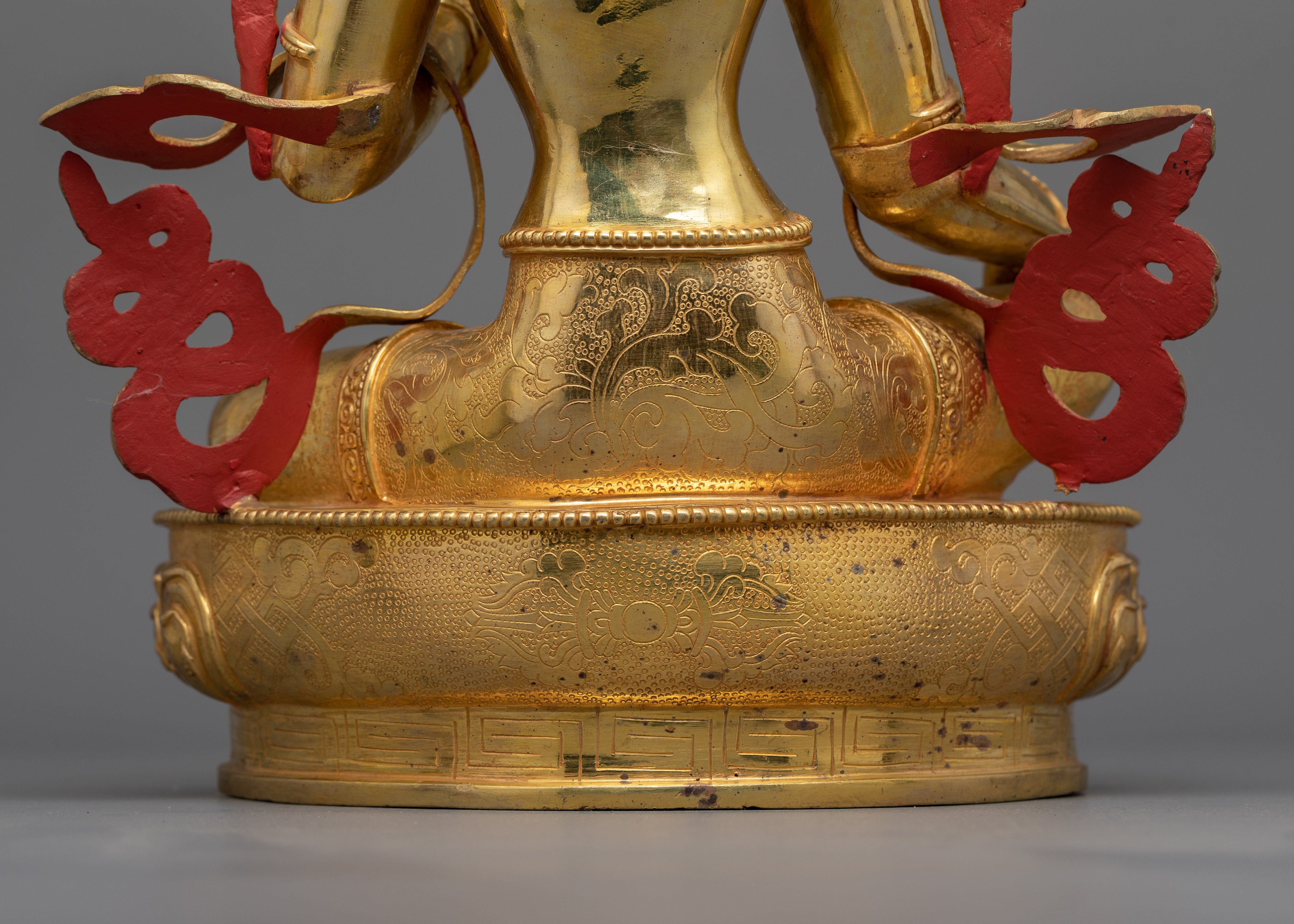 Green Tara Tibetan Goddess Zen Figurine | Beacon of Compassion and Protection