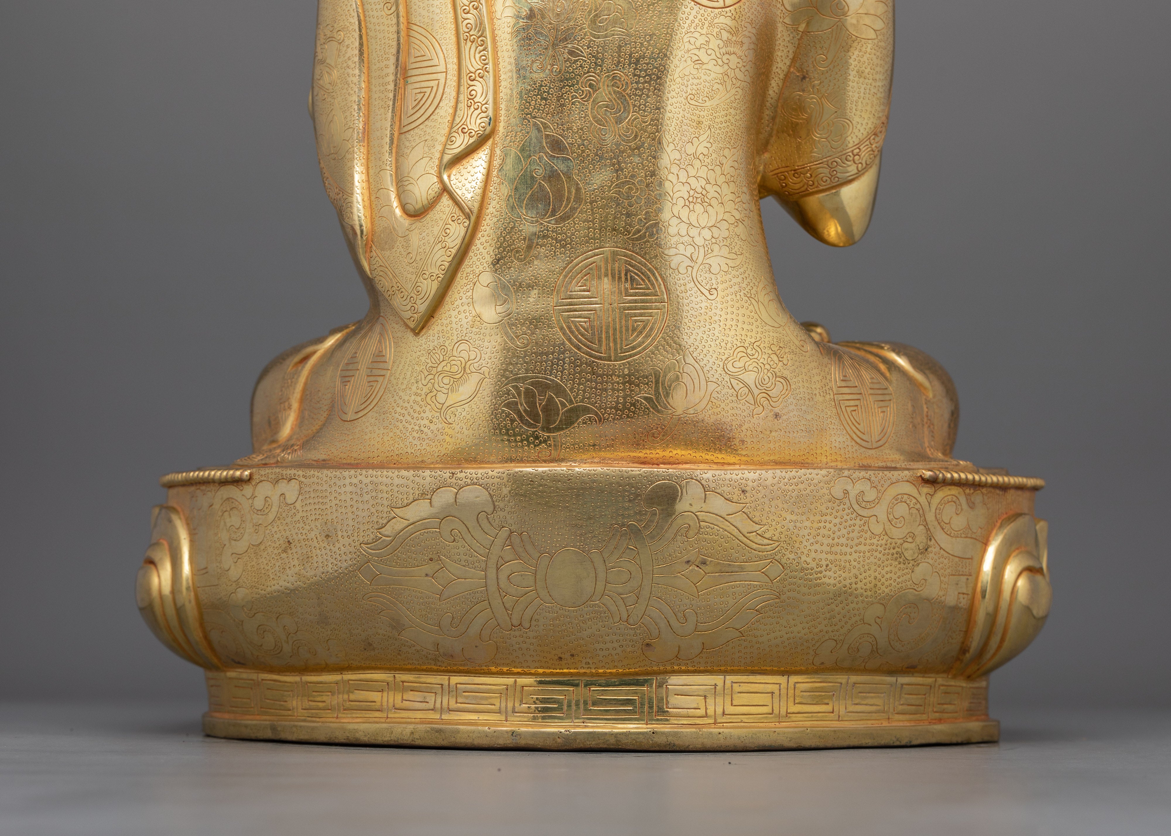 Tsongkhapa Great Master with Disciples Figurine | Sculptures of Wisdom and Devotion