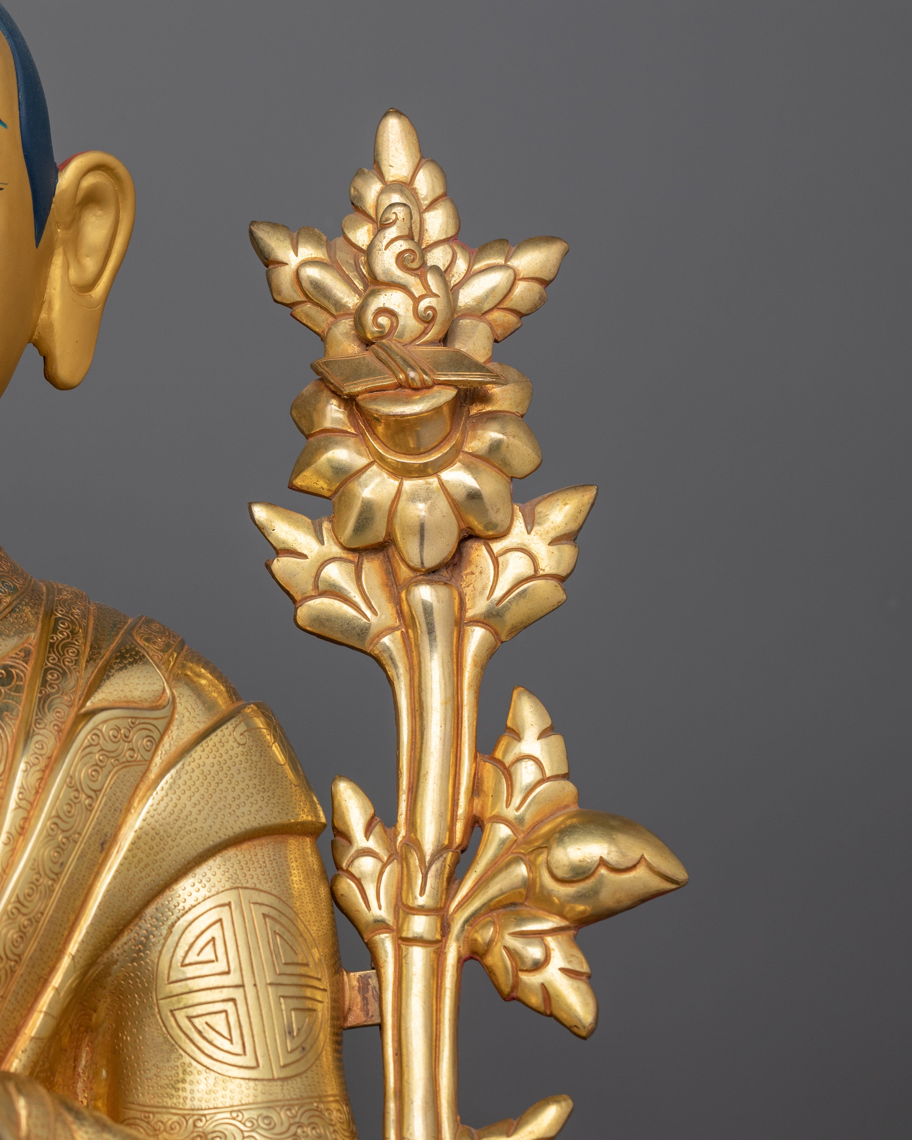 Tsongkhapa Great Master with Disciples Figurine | Sculptures of Wisdom and Devotion