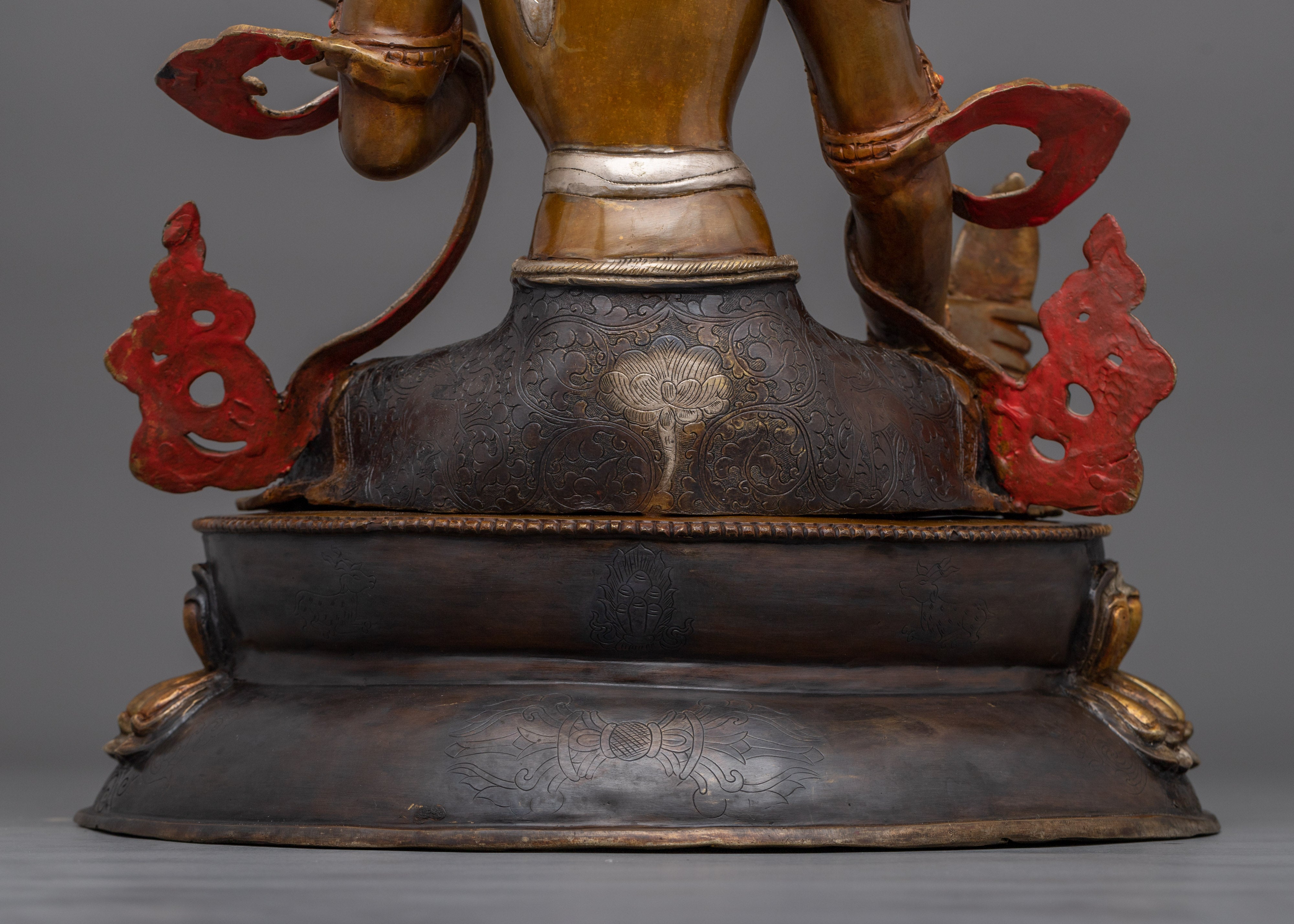 Bodhisattva Dukar Statue | Tibetan Protection and Fierce Compassion Art
