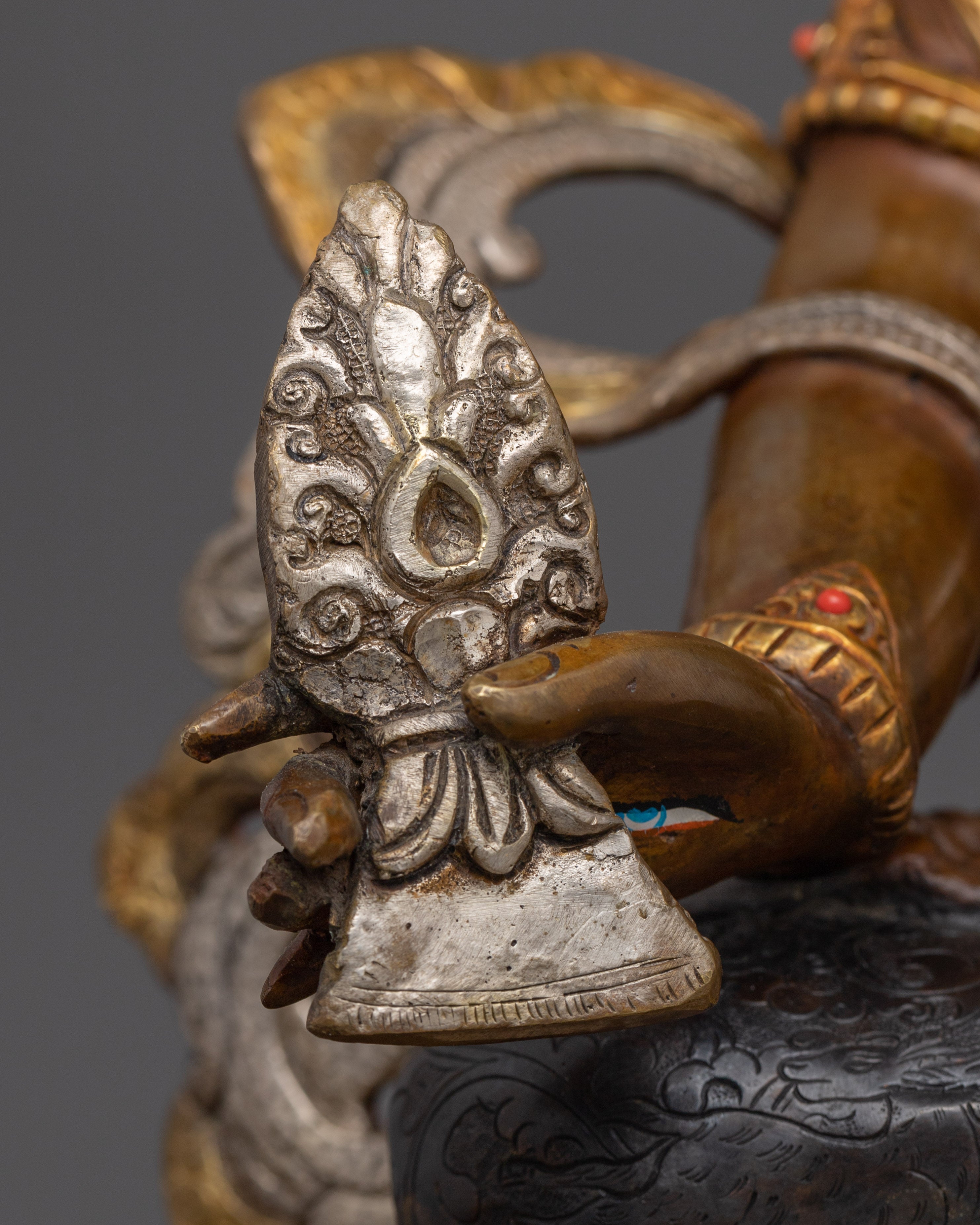 Bodhisattva Dukar Statue | Tibetan Protection and Fierce Compassion Art
