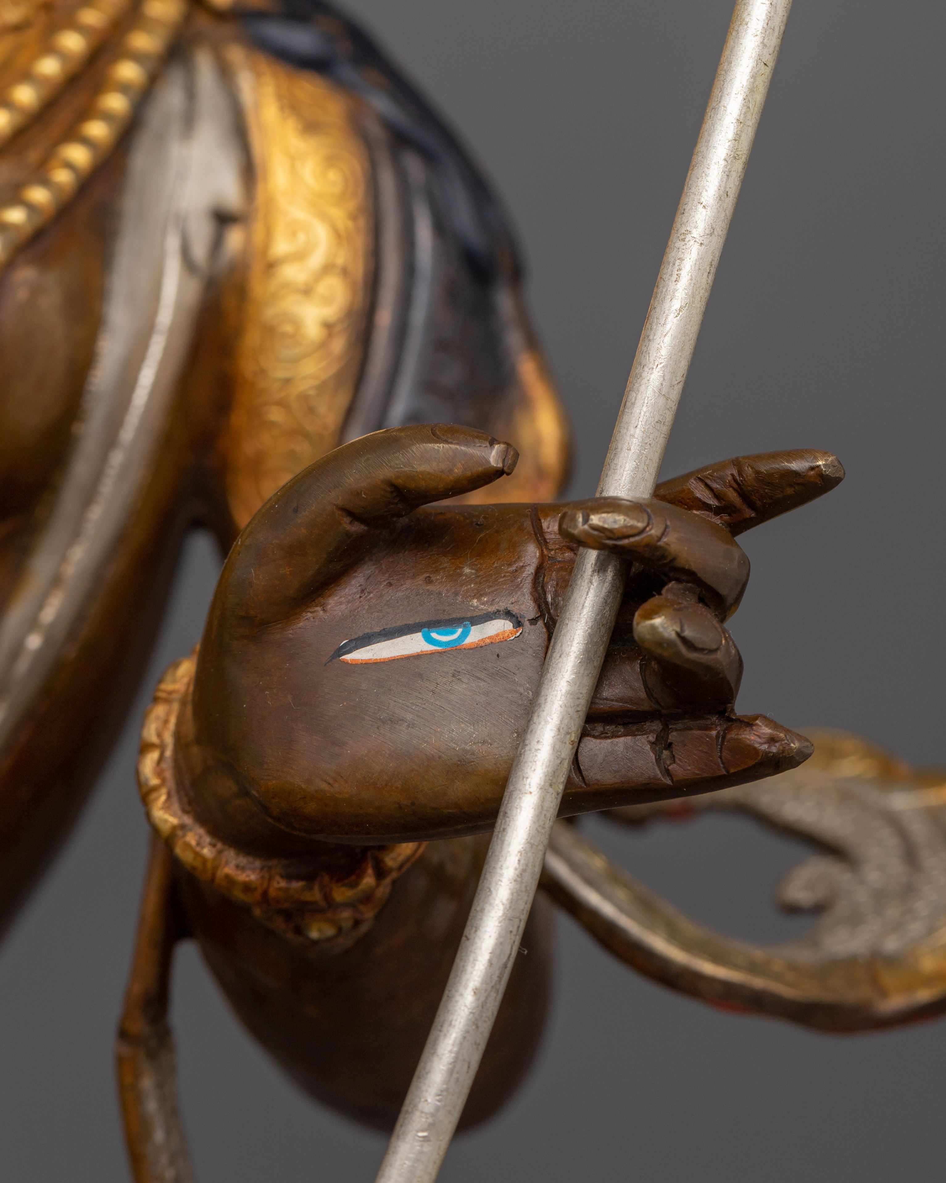 Bodhisattva Dukar Statue | Tibetan Protection and Fierce Compassion Art