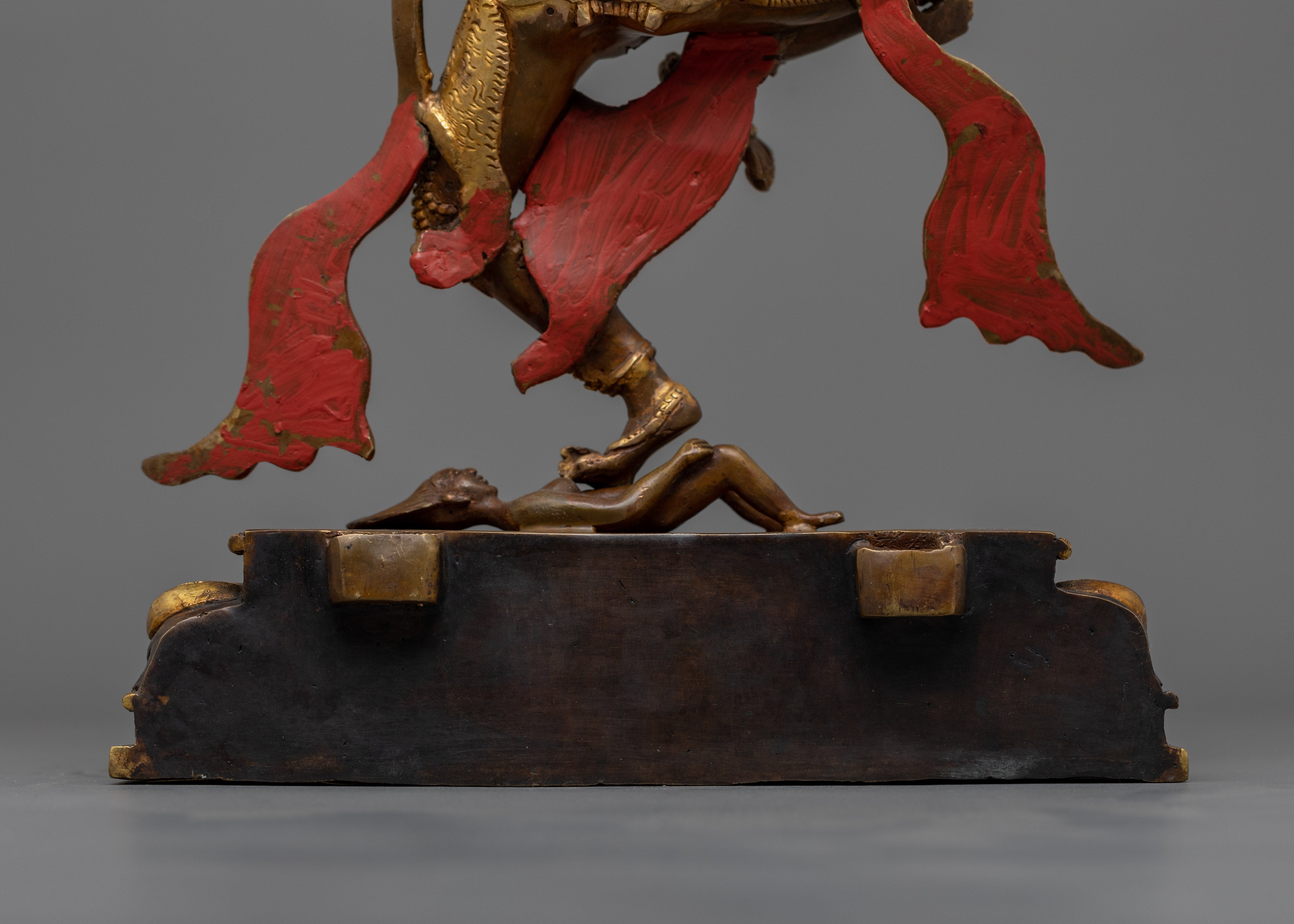 Oxidized Dakini Dorje Phagmo Figurine | Handcrafted Oxidized Copper Artwork