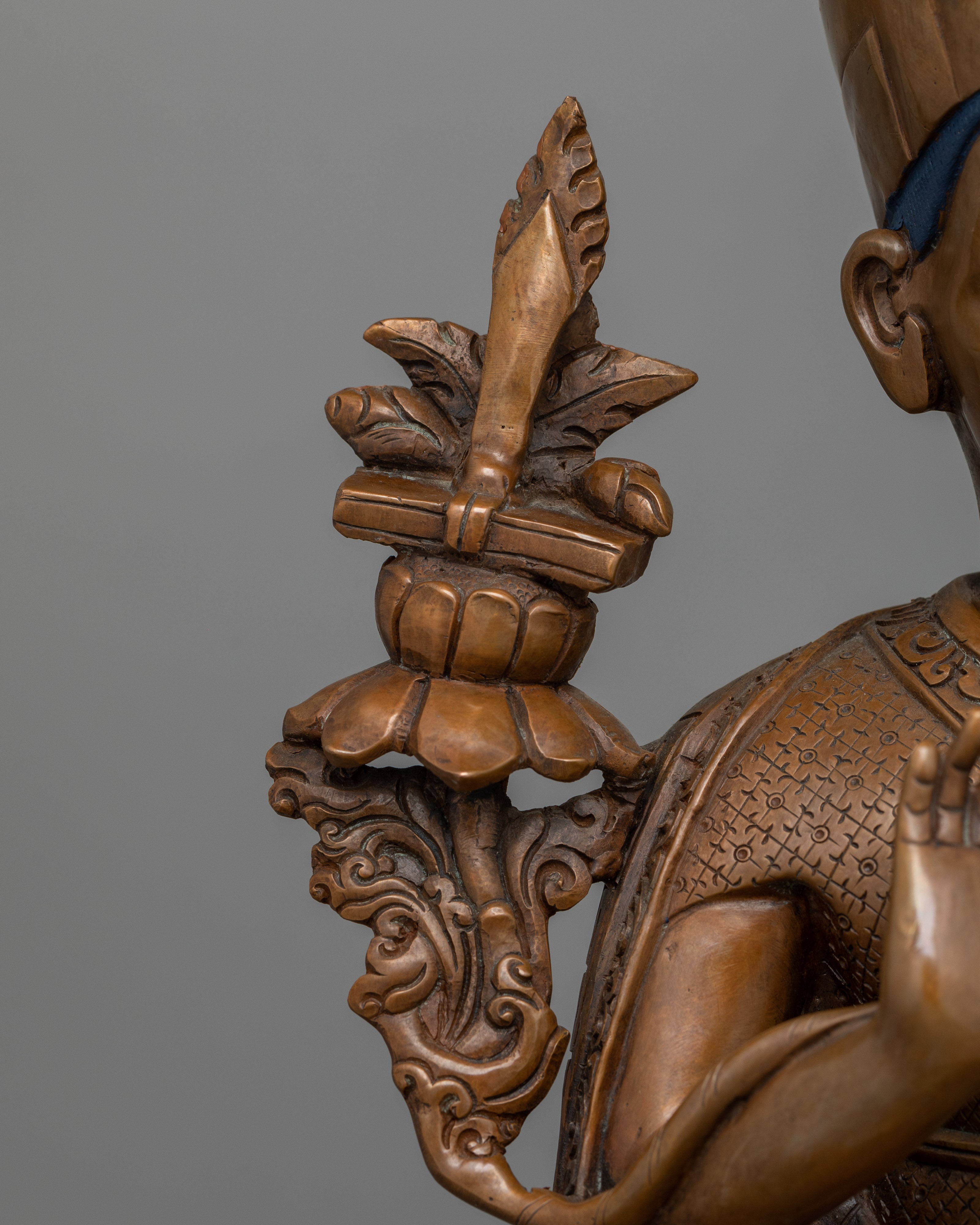 Wangchuk Dorje, 9th Karmapa Spiritual Leadership Statue | Compassionate Lama Artwork