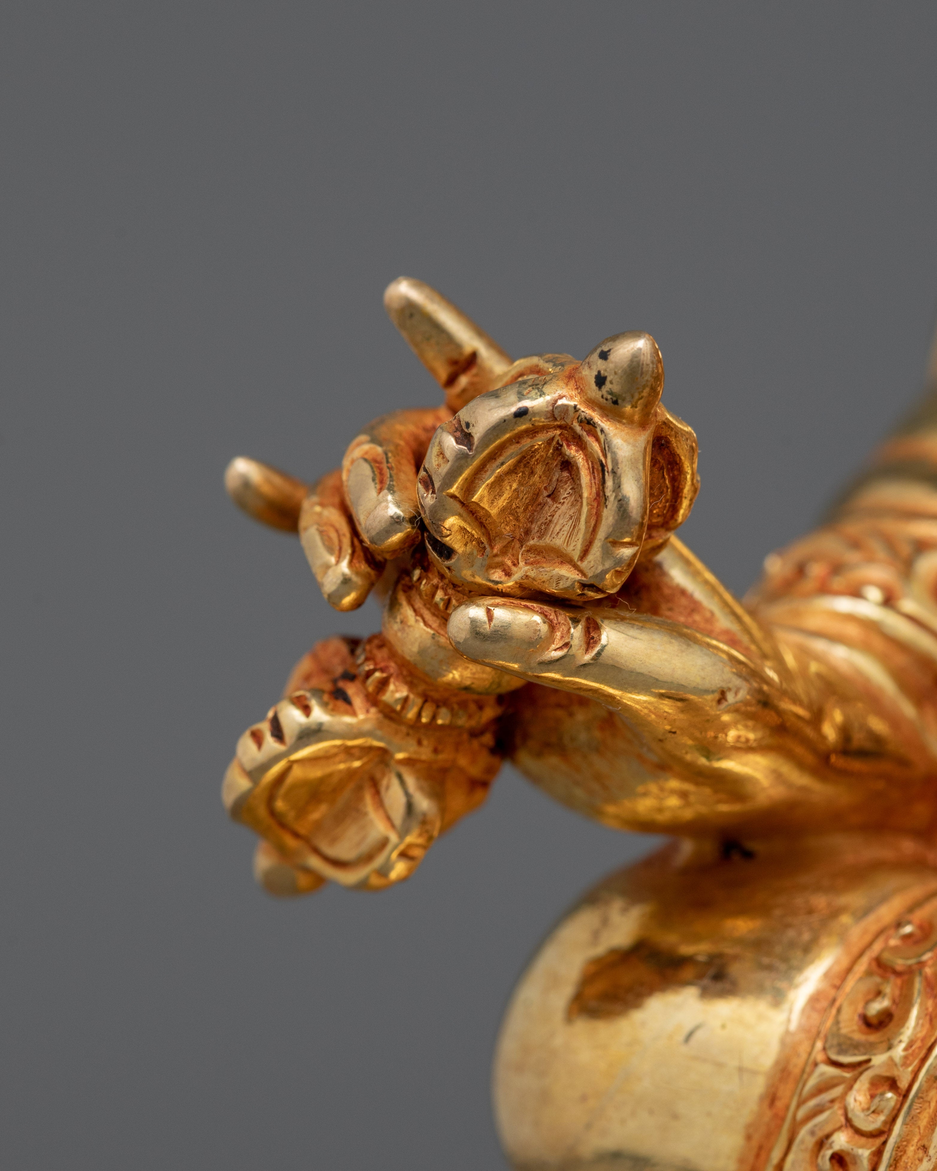 A Fully Awakened One Guru Rinpoche Statue | Lotus Born Precious Guru