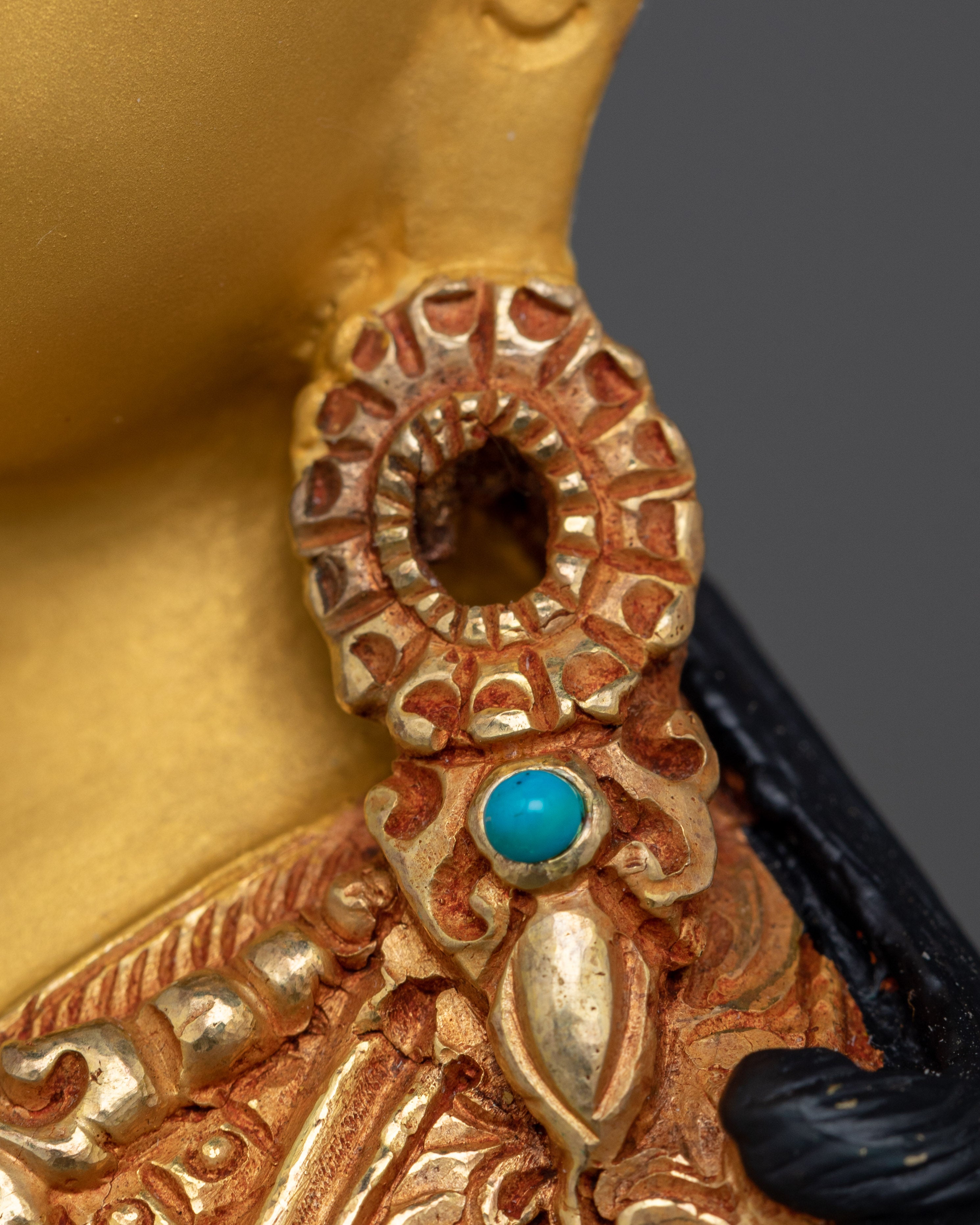 A Fully Awakened One Guru Rinpoche Statue | Lotus Born Precious Guru