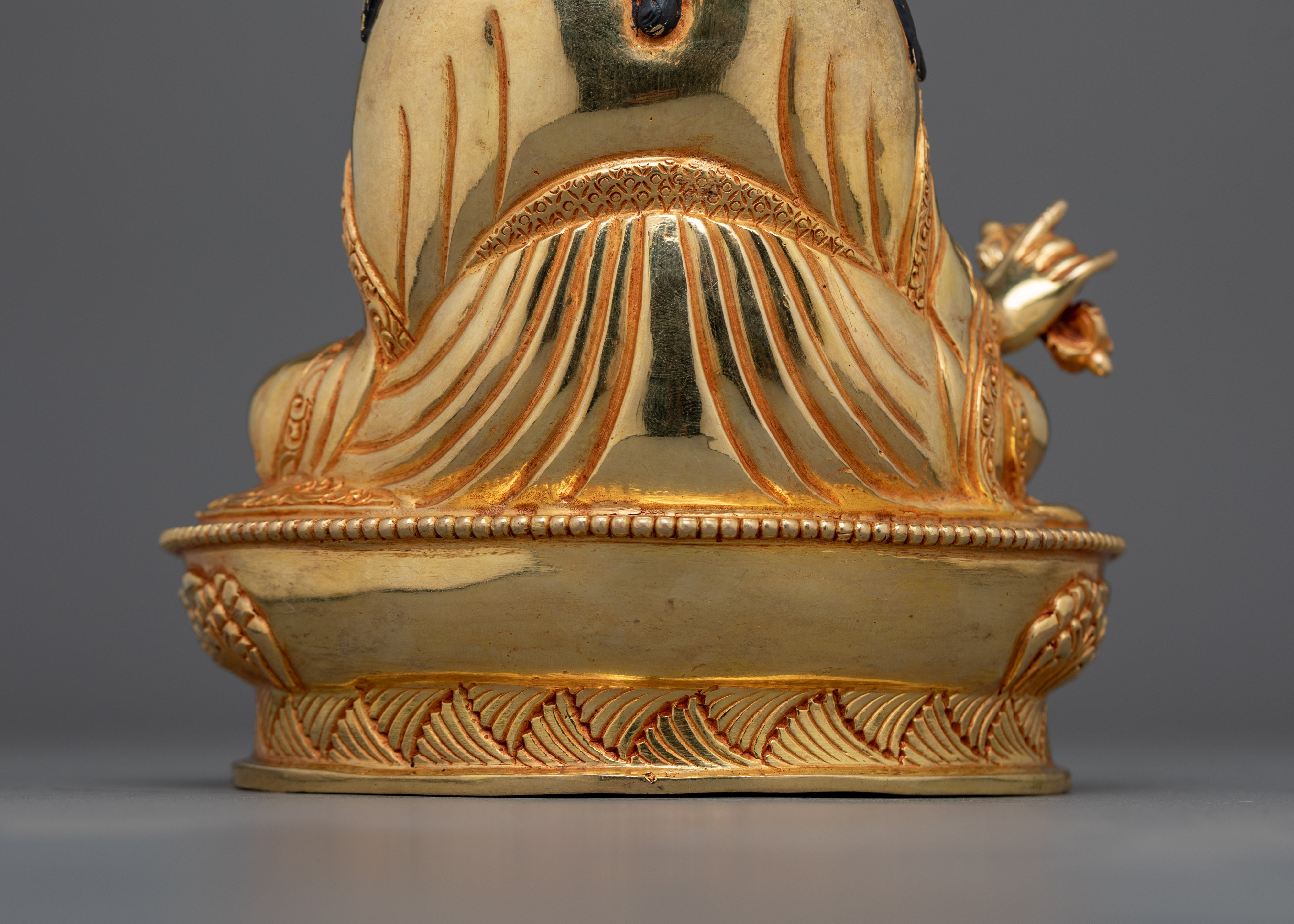 A Fully Awakened One Guru Rinpoche Statue | Lotus Born Precious Guru