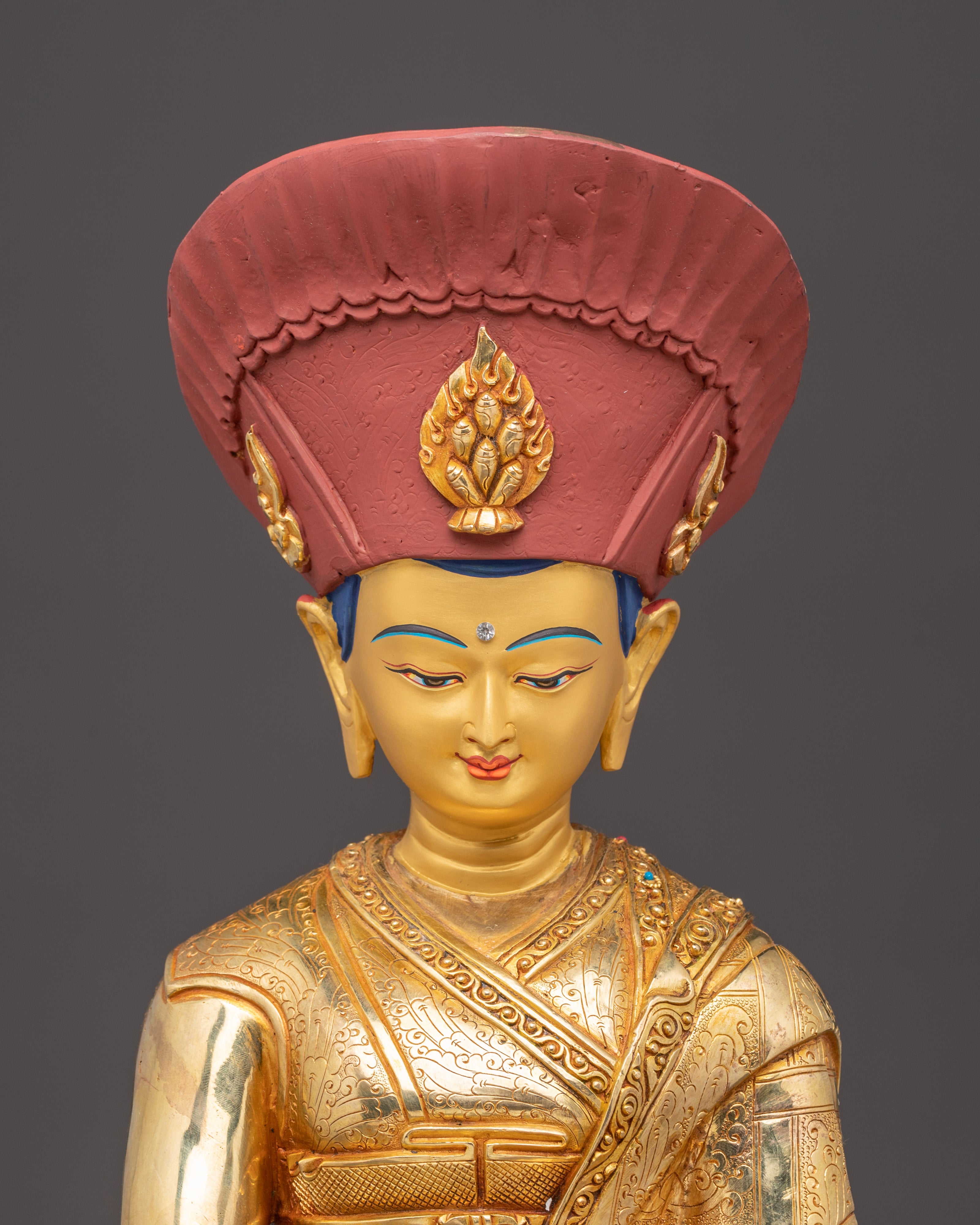 Jigten Sumgon Statue: Revered Buddhist Master