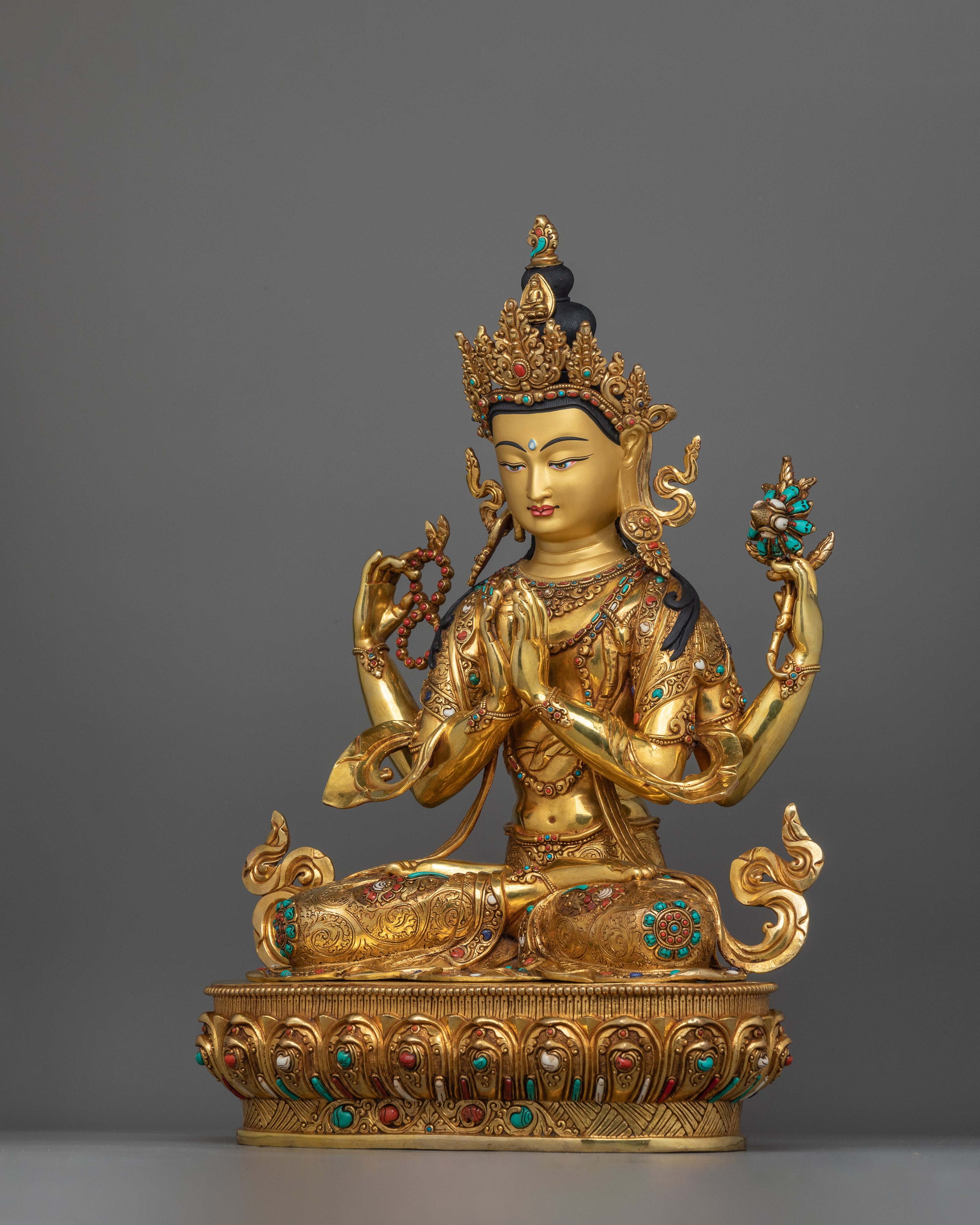 Buddha Chenrezig Avalokiteshvara Statue | Deity of Compassion